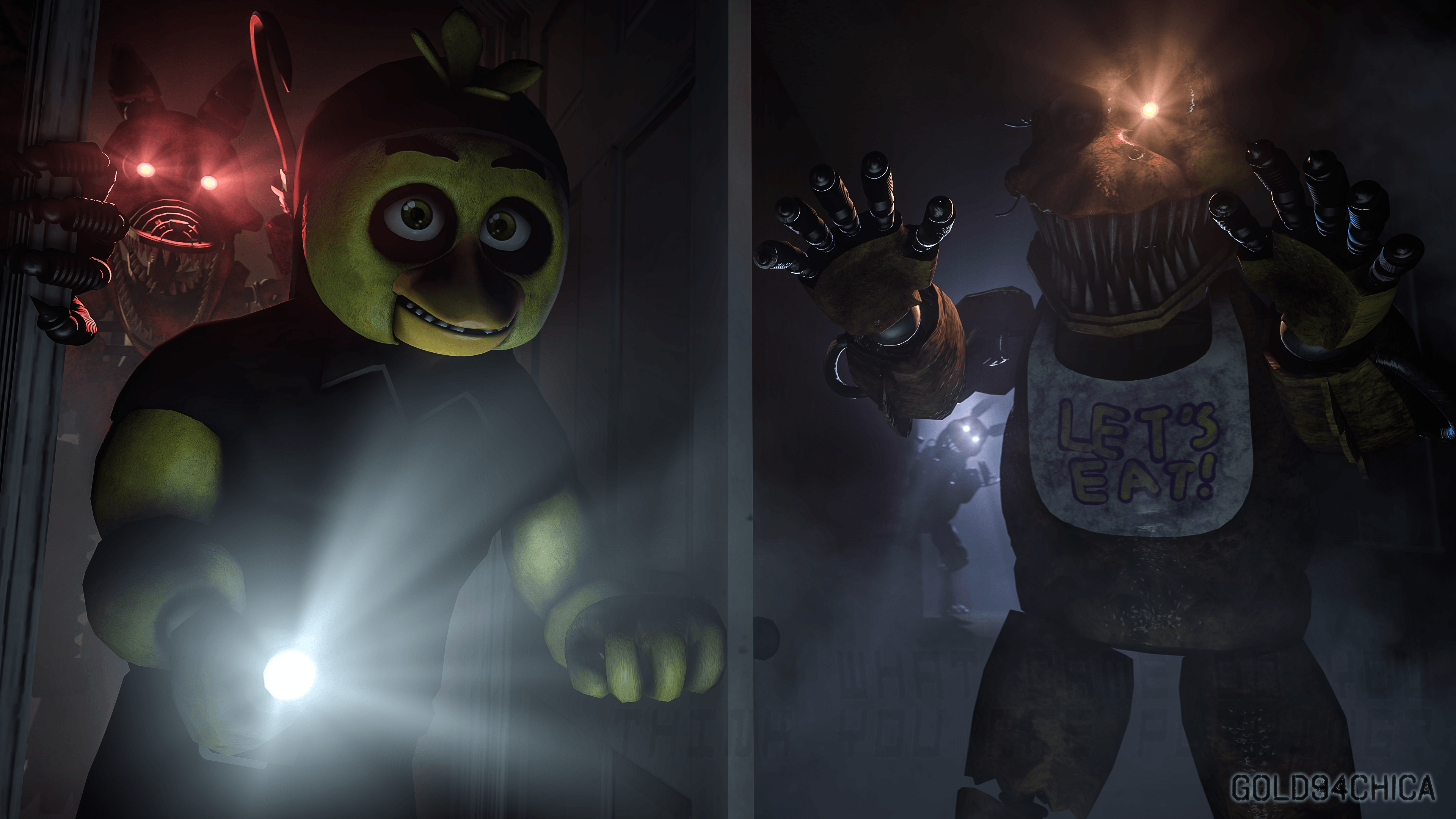 3840x2160 Funny Five Nights at Freddy's Wallpaper, Desktop