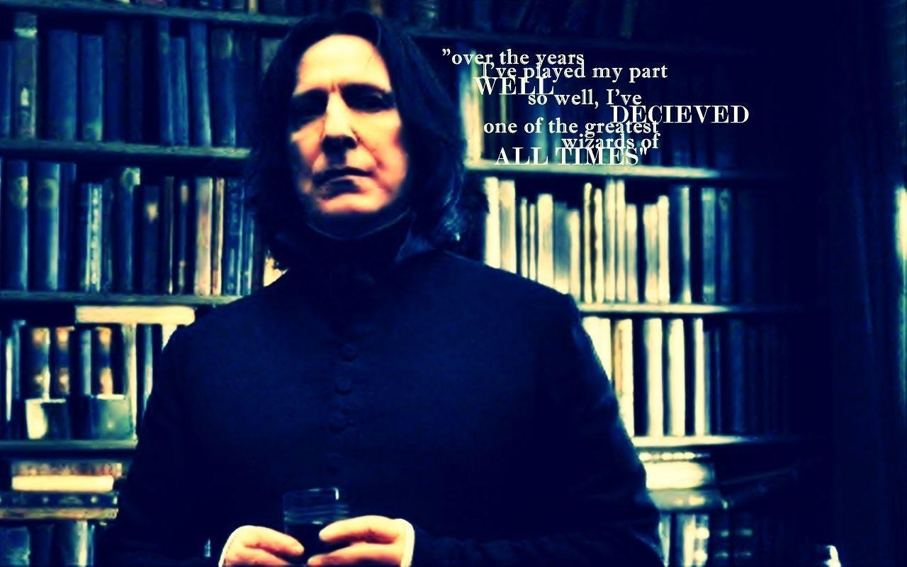 1280x800 Severus Snape Quotes. Severus Snape hbp wallpaper. Really Good, Desktop