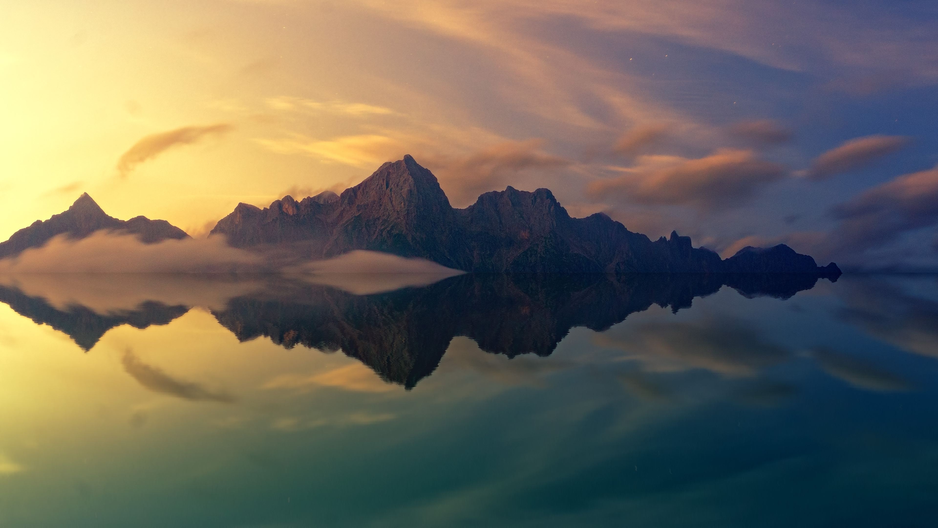 3840x2160 Wallpaper 4k Beautiful Mountains Clear Reflection In Water 4k Wallpaper, Desktop