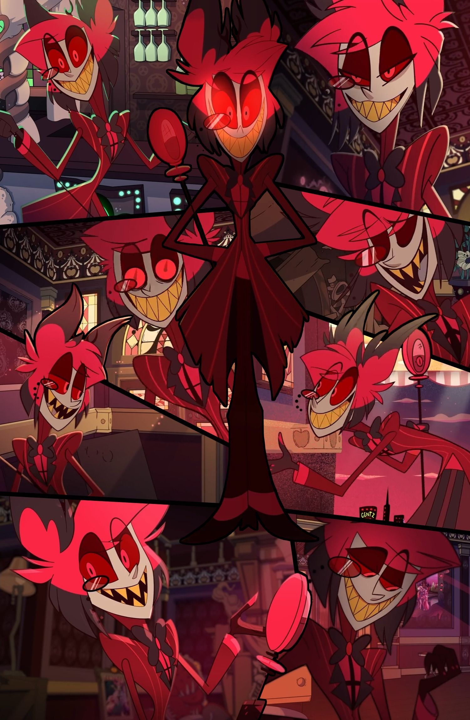 1500x2300 I wouldn't mind if Hazbin Hotel consisted only of Alastor speaking, Phone