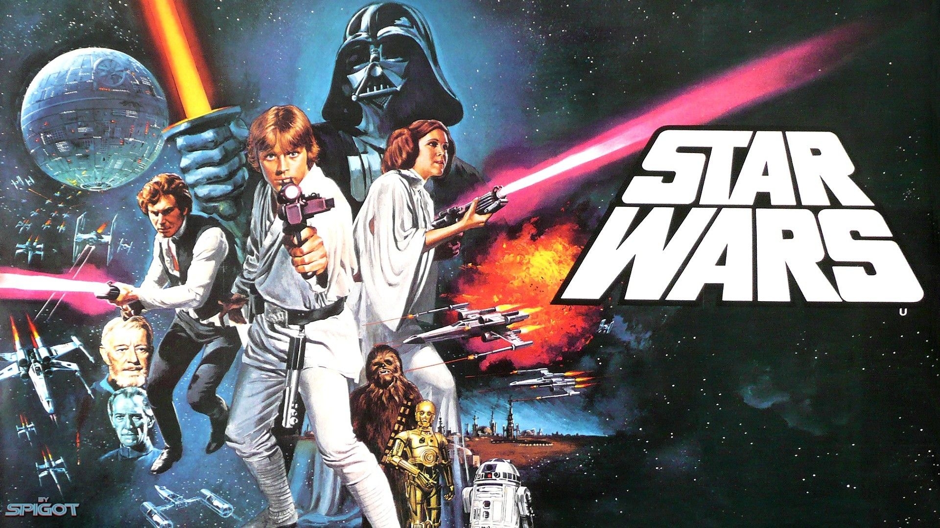 1920x1080 Star Wars Movie Poster Wallpaper, Desktop