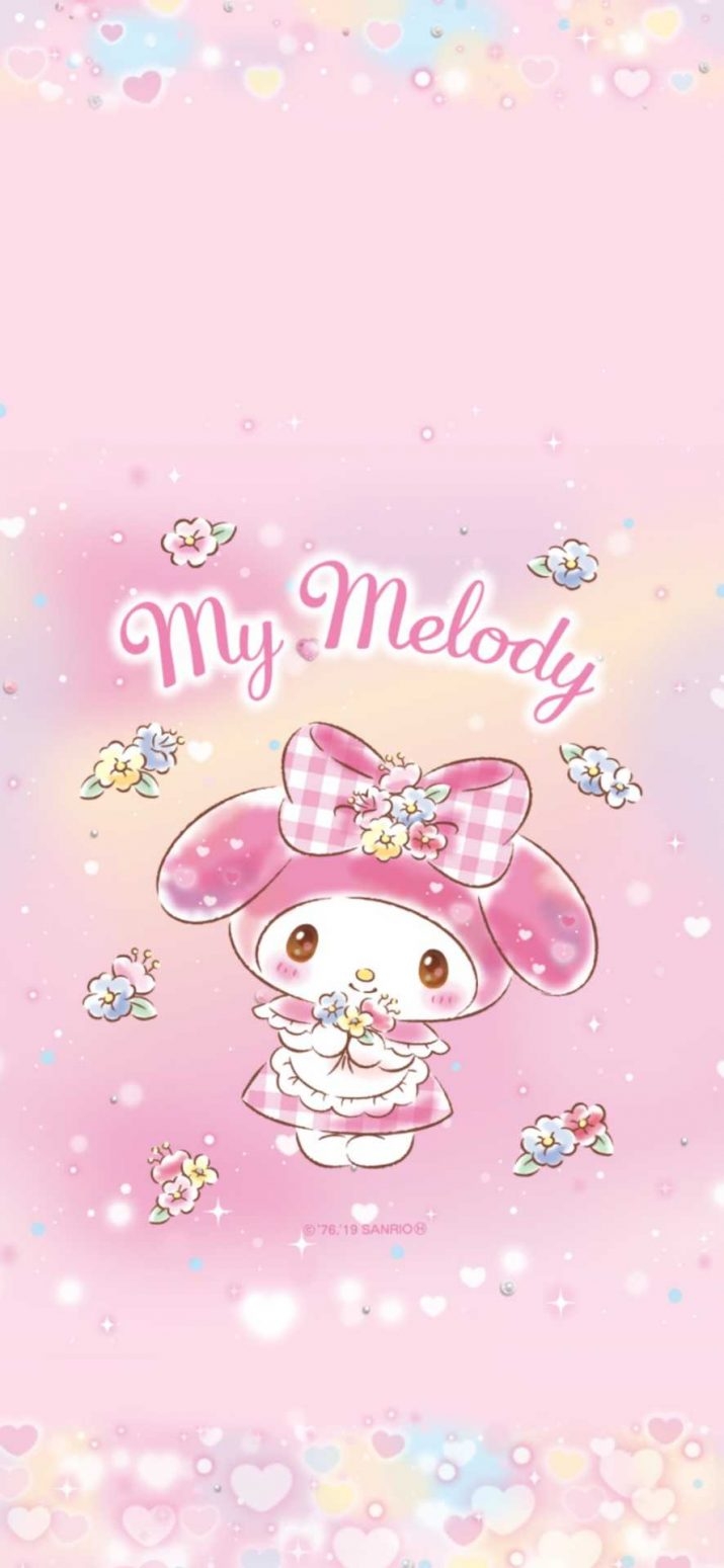 720x1550 My Melody Wallpaper, Phone