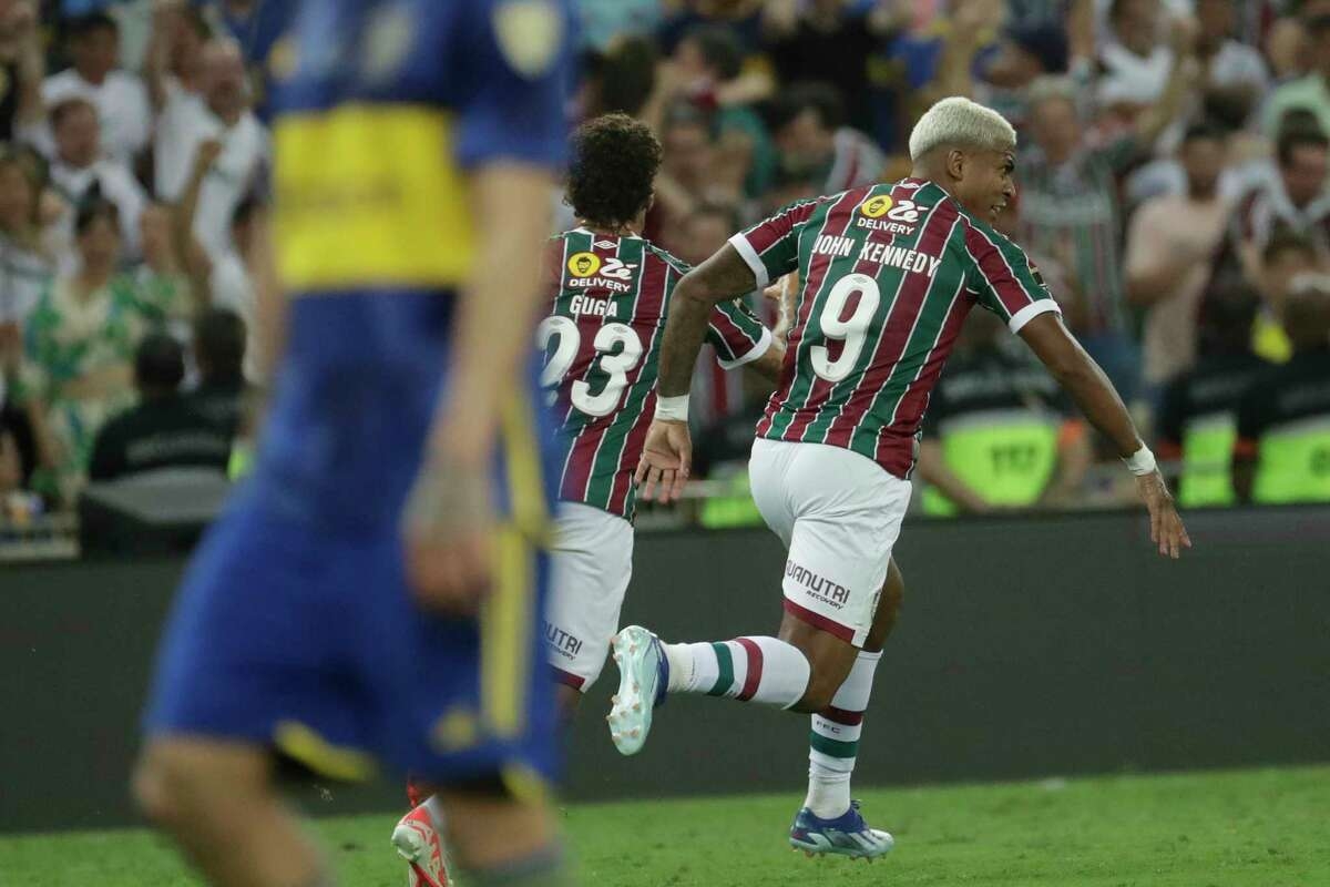 1200x800 John Kennedy scores to give Brazil's Fluminense maiden Copa Libertadores title against Boca Juniors, Desktop