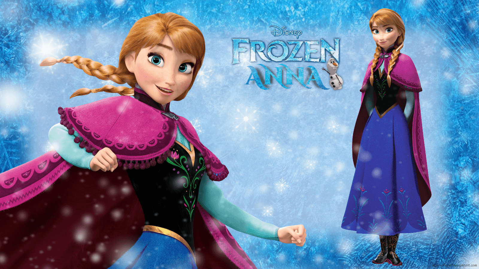 1600x900 Frozen image Frozen Anna HD wallpaper and background photo, Desktop