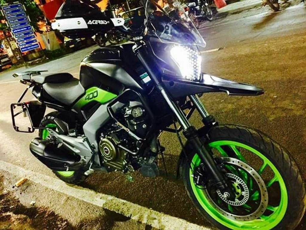 1030x770 Bajaj Dominar 400 with touring mods 7 Image. Touring, Image, Mod, Desktop