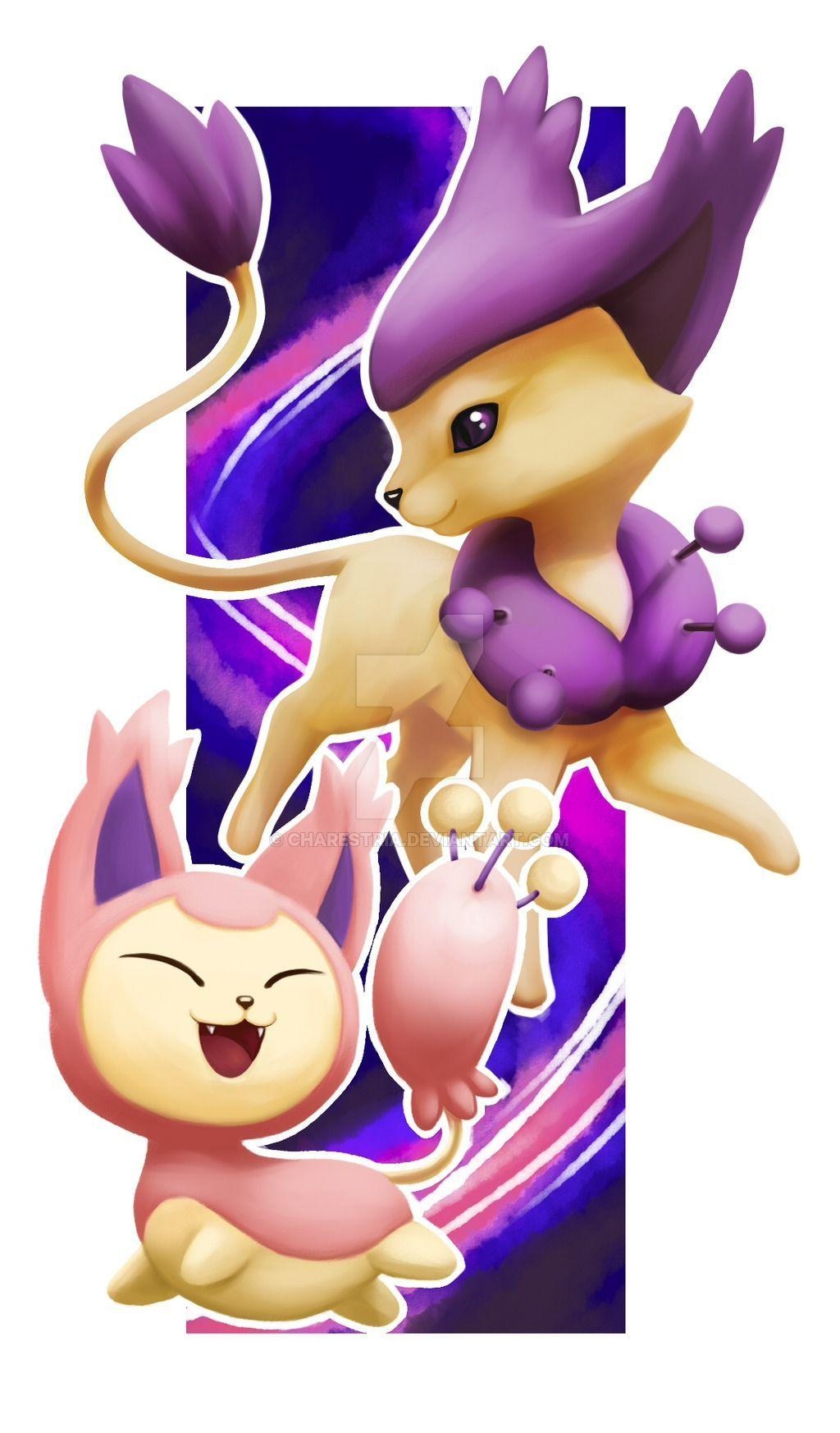 1030x1750 Skitty and Delcatty. Pokémon, Phone