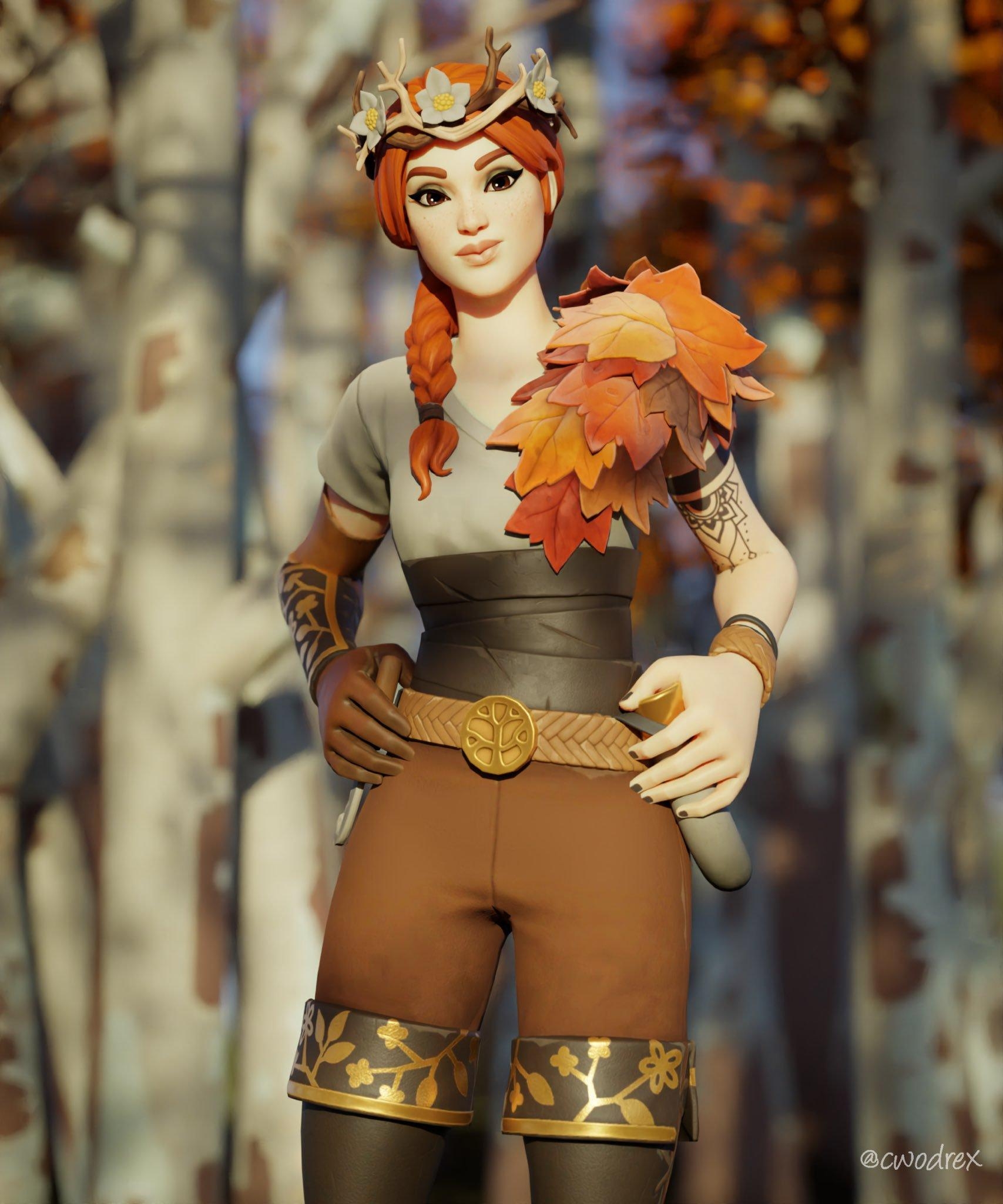 1710x2050 The Autumn Queen Fortnite wallpaper, Phone