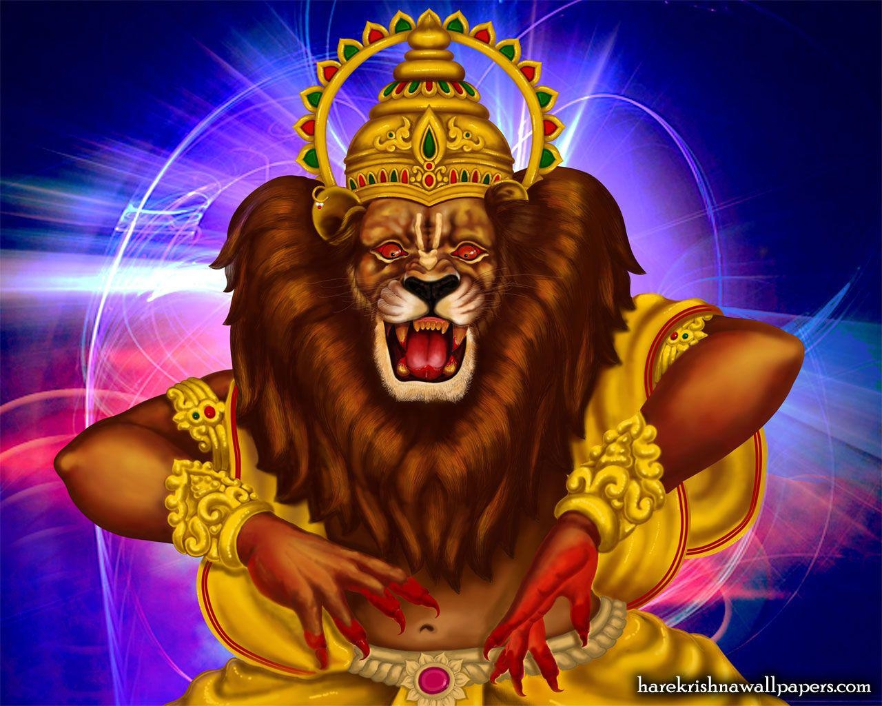 1280x1030 Lakshmi Narasimha Swamy HD Wallpaper Free, Desktop