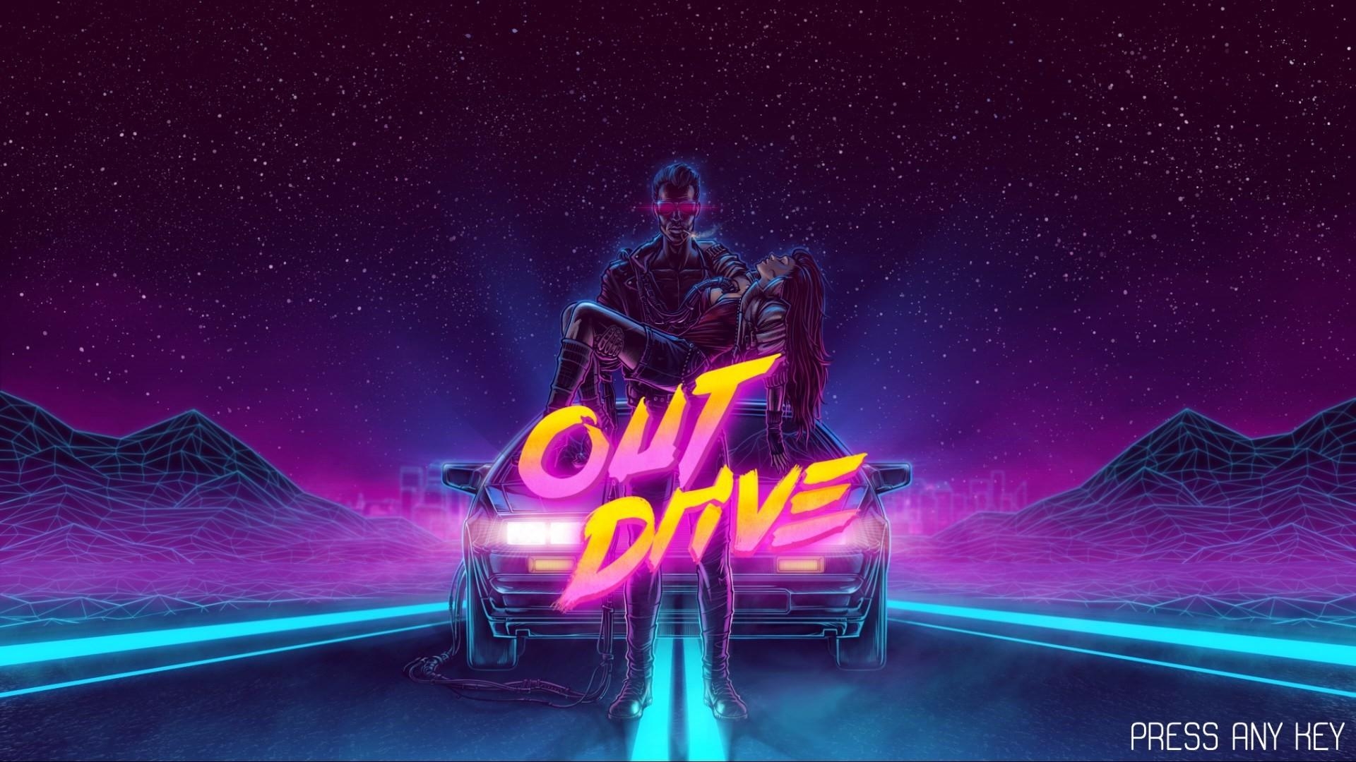 1920x1080 Neon 80S Wallpaper, Desktop