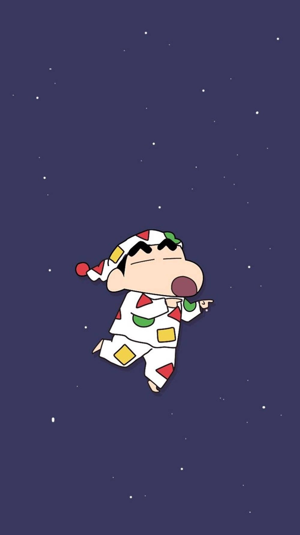 1000x1780 Download Sleepwalking Shin Chan iPhone Wallpaper, Phone