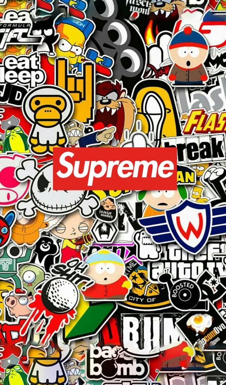 760x1280 Cartoon Supreme Wallpaper 2020, Phone