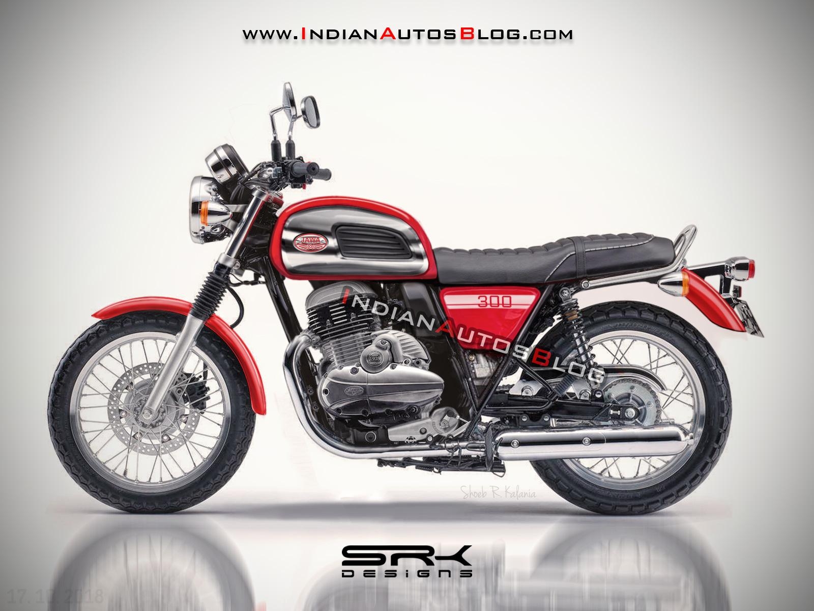 1600x1200 Upcoming Royal Enfield Rivalling Jawa 300cc Roadster Rendered, Desktop