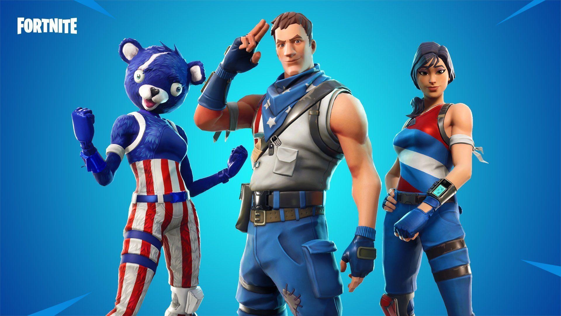 1920x1080 Fortnite Star Spangled Trooper, Desktop