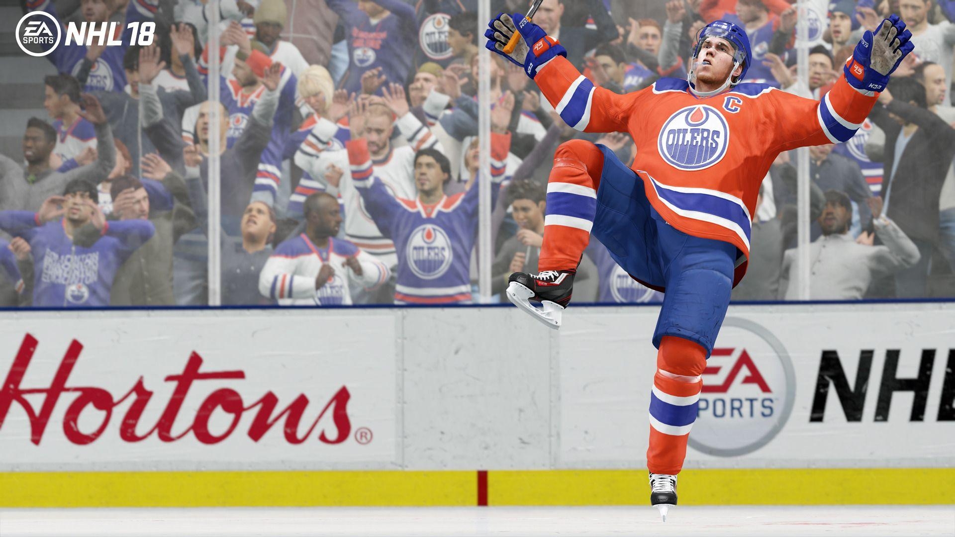 1920x1080 Connor McDavid Named to Cover of EA Sports NHL 18. The Nerd Stash, Desktop