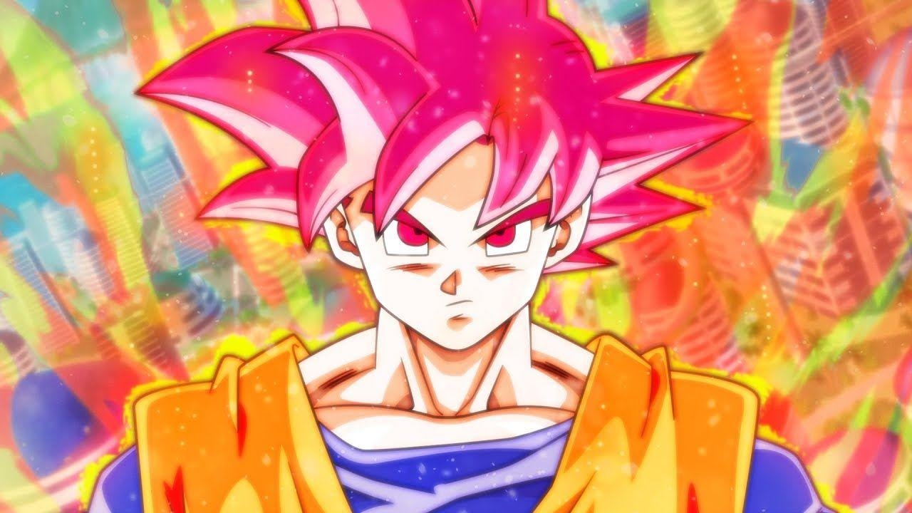 1280x720 Making Goku Super Saiyan God Aura Wallpaper Speed Art, Desktop