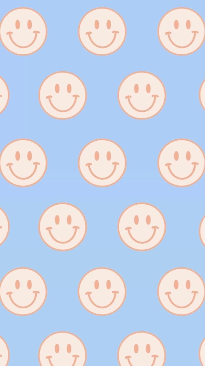 680x1200 cute & simple smiley face iphone background ☻. Preppy wallpaper, Simple canvas paintings, Wallpaper iphone boho, Phone