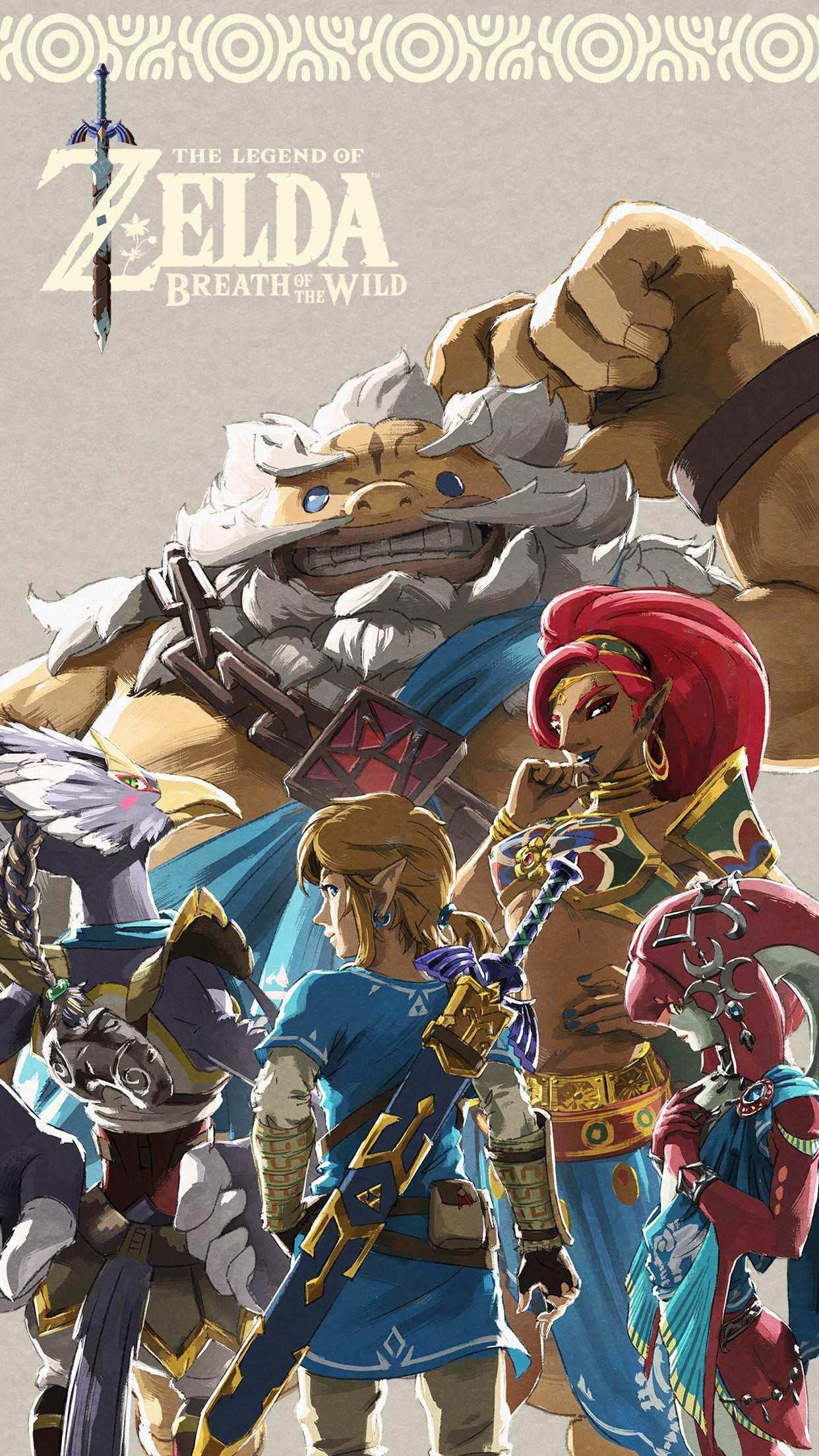 1250x2210 BotW Champion's Ballad Wallpaper [] and Mobile, Phone