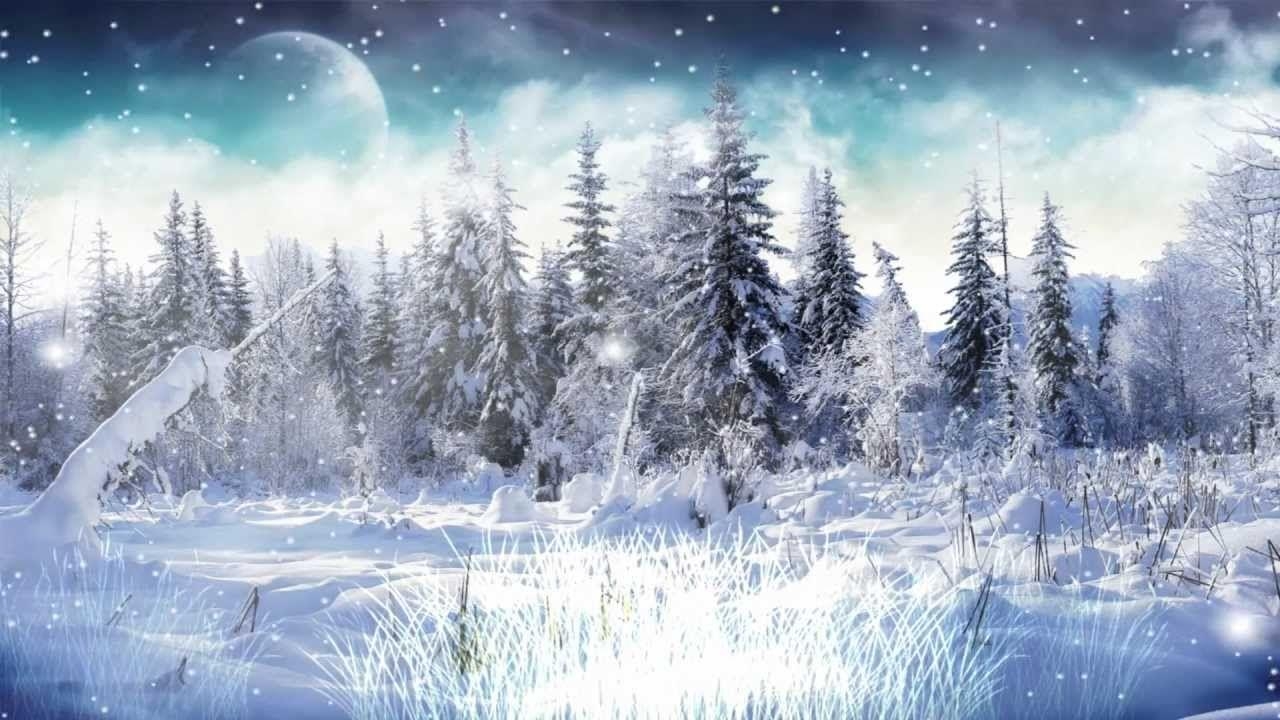 1280x720 Winter Snow Animated Wallpaper, Desktop