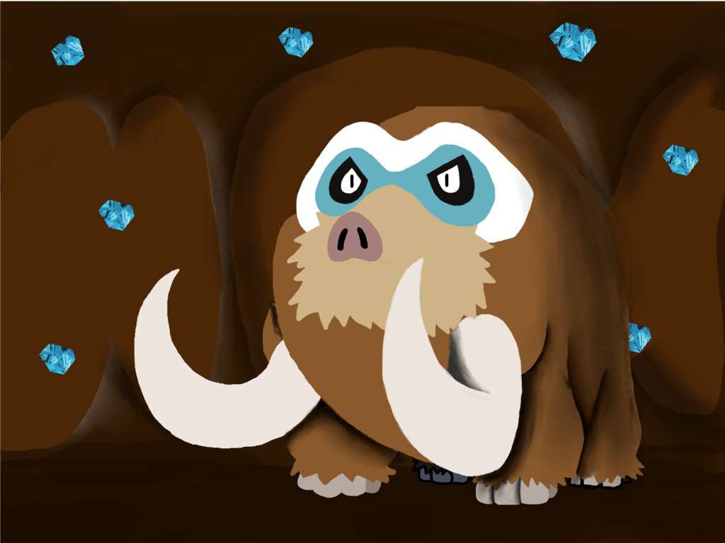 1030x770 Mamoswine By My Art Sux Meh, Desktop