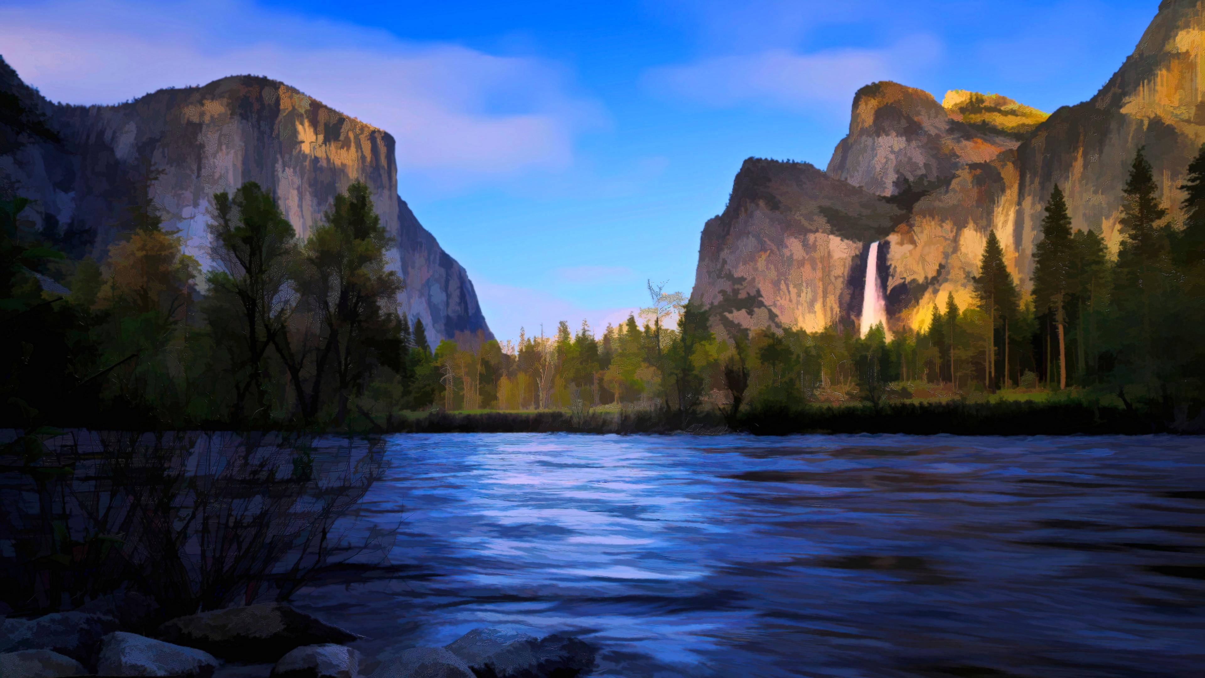 3840x2160 Yosemite Valley National Park 4K wallpaper, Desktop