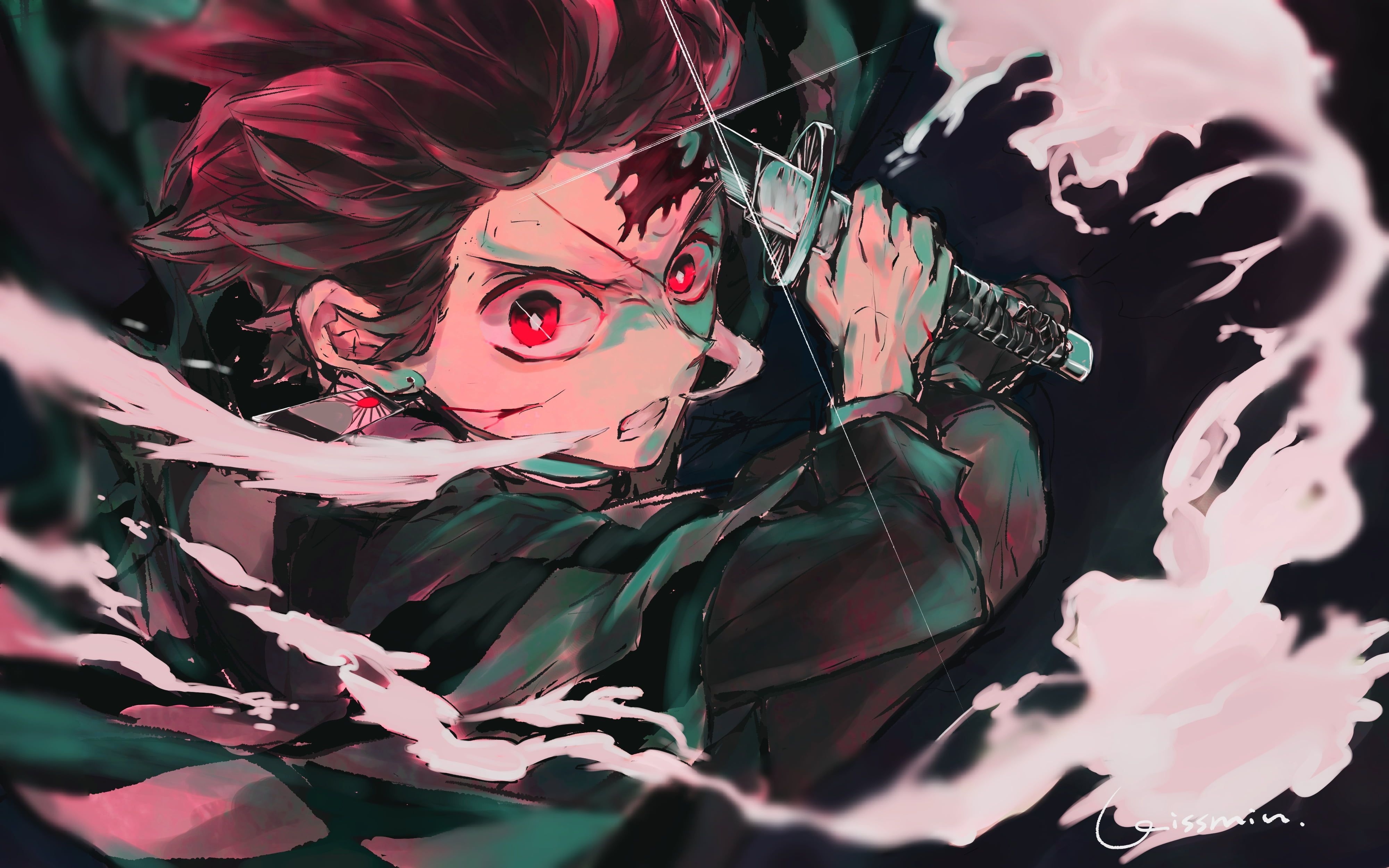 4000x2500 HD wallpaper: Anime, Demon Slayer: Kimetsu no Yaiba, Boy, Tanjirou Kamado 4K of Wallpaper for Andriod, Desktop