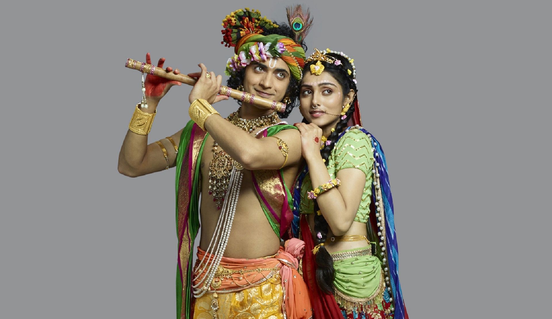 1920x1110 Star Bharat unveils official look of 'RadhaKrishn'. BizAsia, Desktop