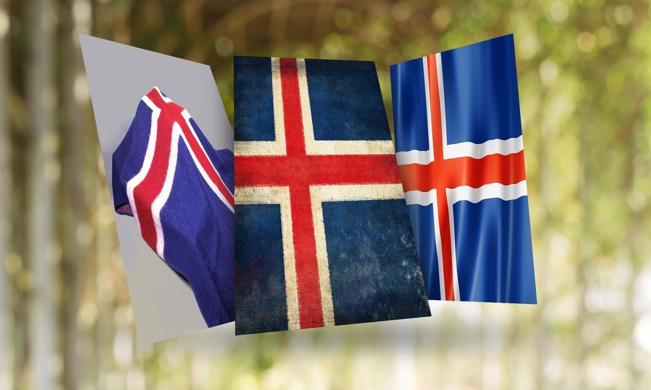 1340x800 Iceland Flag Wallpaper for Android, Desktop