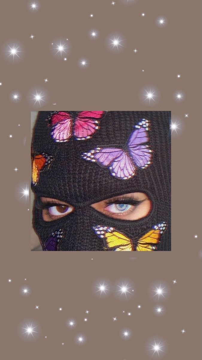 680x1200 Butterfly Ski Mask Wallpaper. Aesthetic iphone wallpaper, Bunny wallpaper, Trippy wallpaper, Phone