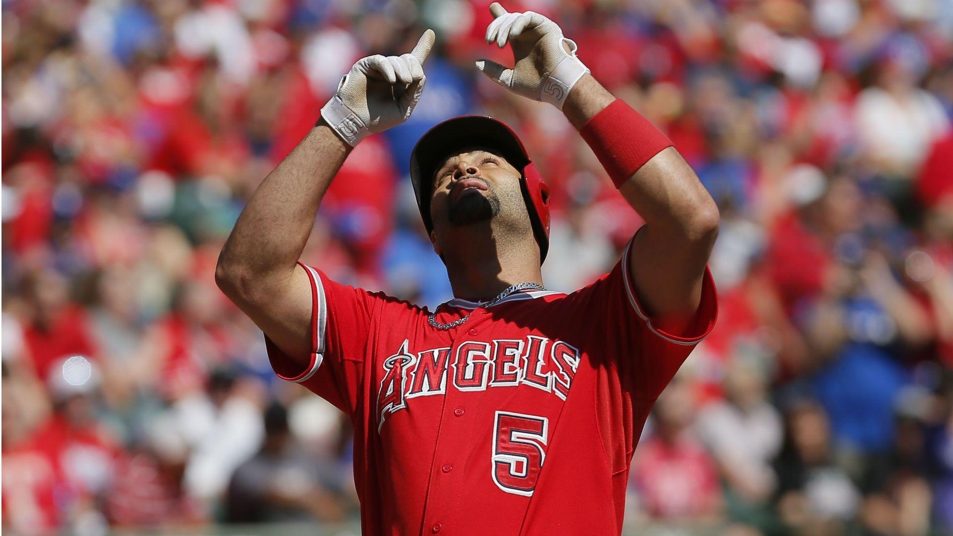 1920x1080 Angels slugger Albert Pujols hits grand slam for home run No. 600, Desktop