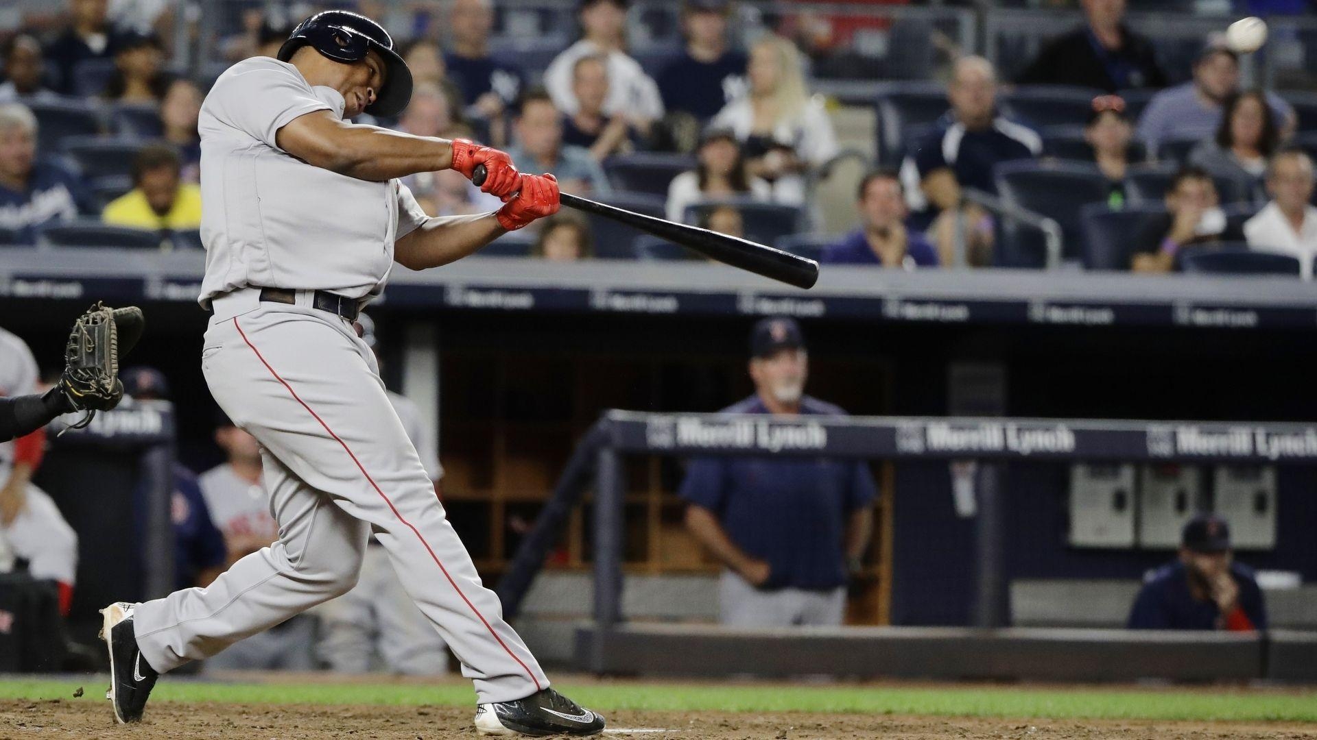 1920x1080 Rookie magic! Devers, Benintendi leads comeback win against Yankees, Desktop