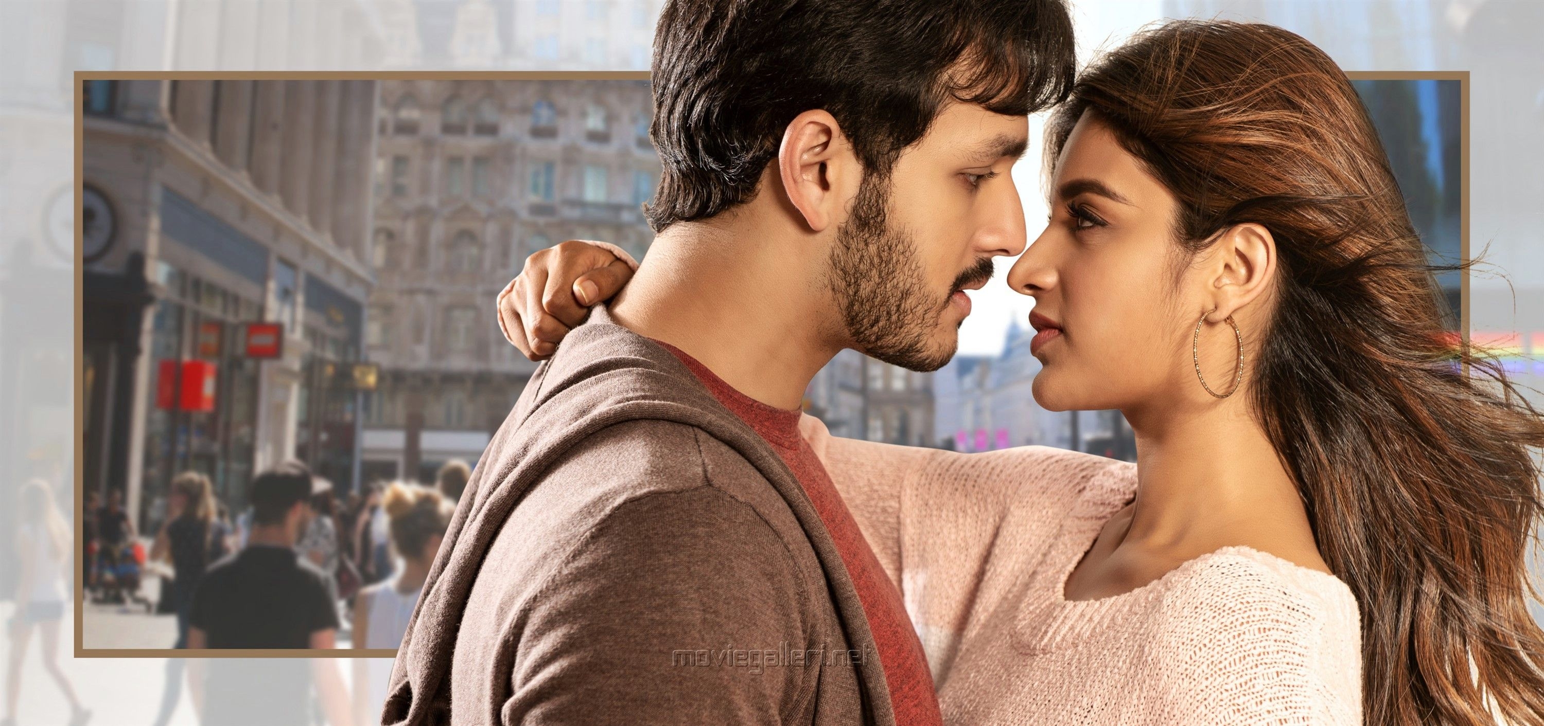 3000x1420 Mr Majnu Movie Stills HD. Akhil Akkineni. Nidhhi Agerwal. New Movie Posters, Dual Screen