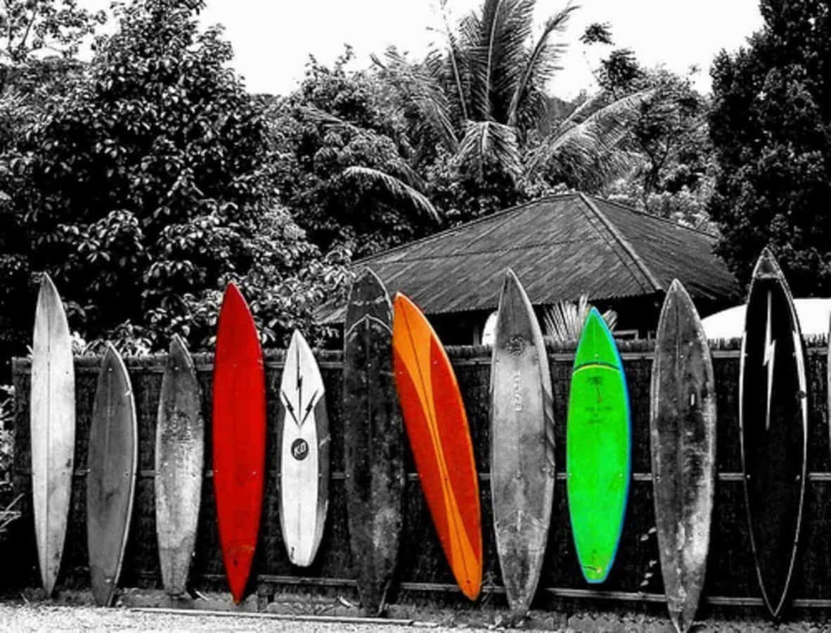 1190x900 Download The Vintage Surf Riding Experience Wallpaper, Desktop