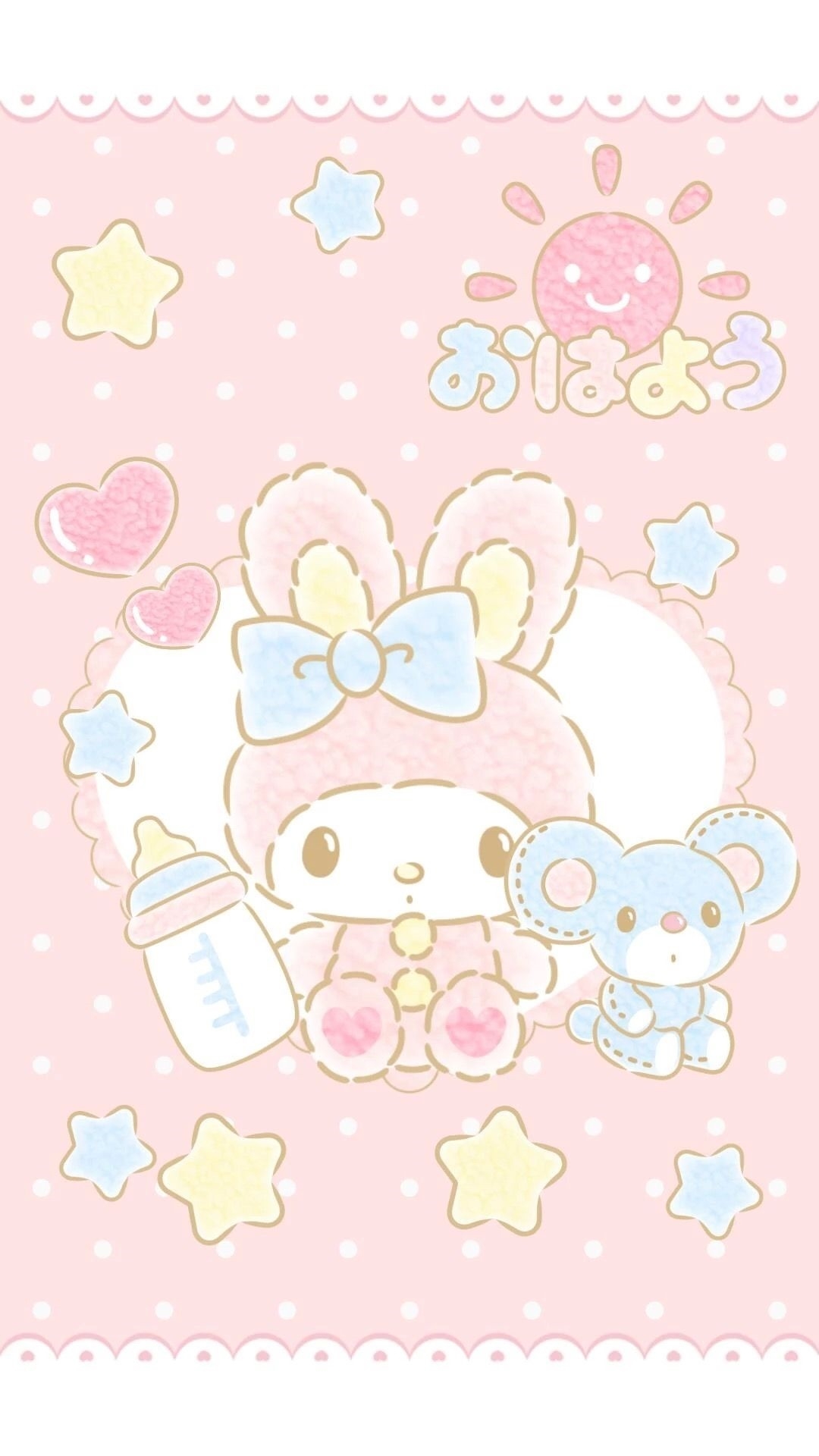 1080x1920 My Melody iPhone Wallpaper, Phone