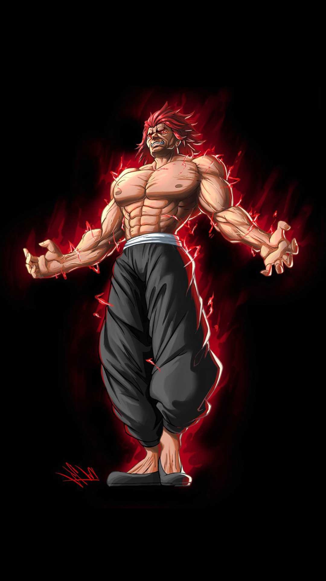 1080x1920 Yujiro Hanma Wallpaper, Phone