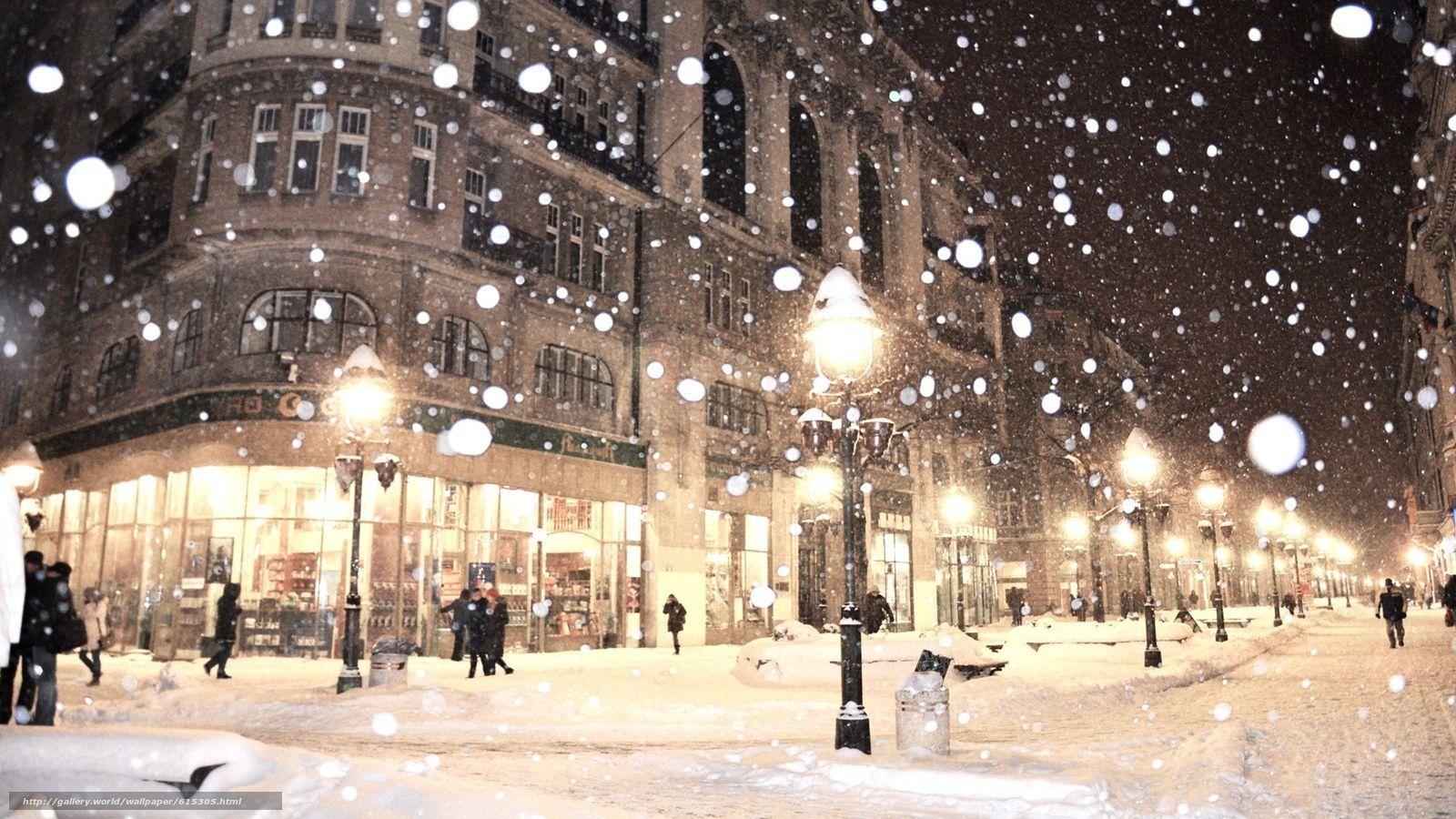 1600x900 Download wallpaper Belgrade, Serbia, winter, snow free desktop, Desktop