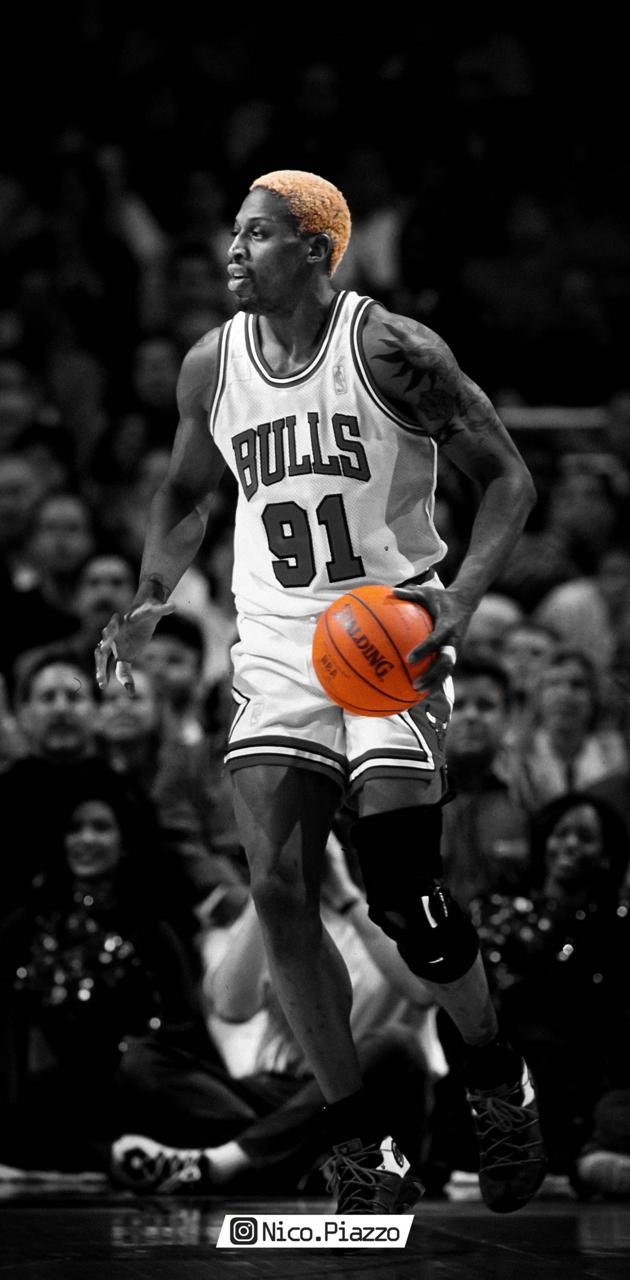 630x1280 Dennis Rodman wallpaper, Phone