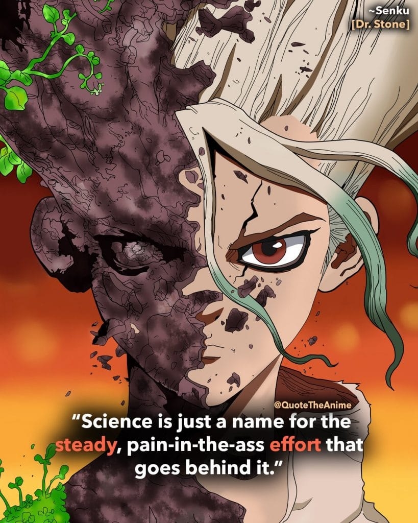 820x1030 Of Your Favorite Dr. Stone Quotes (Wallpaper), Phone