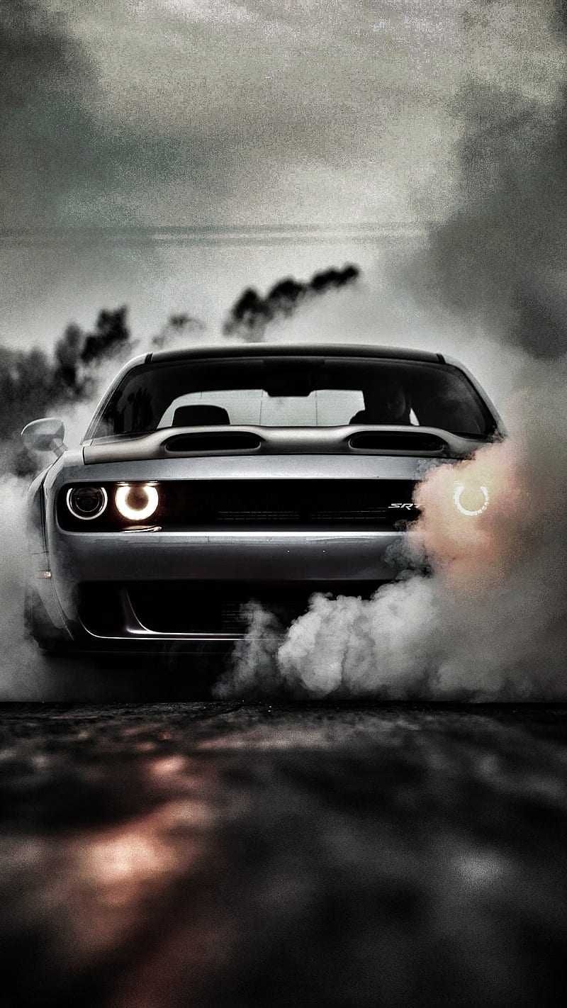 800x1430 Download Free Dodge Challenger Hellcat Wallpaper. Discover more Challenger, Dodge, Dodge Challeng. Dodge challenger hellcat, Hellcat challenger, Dodge challenger, Phone