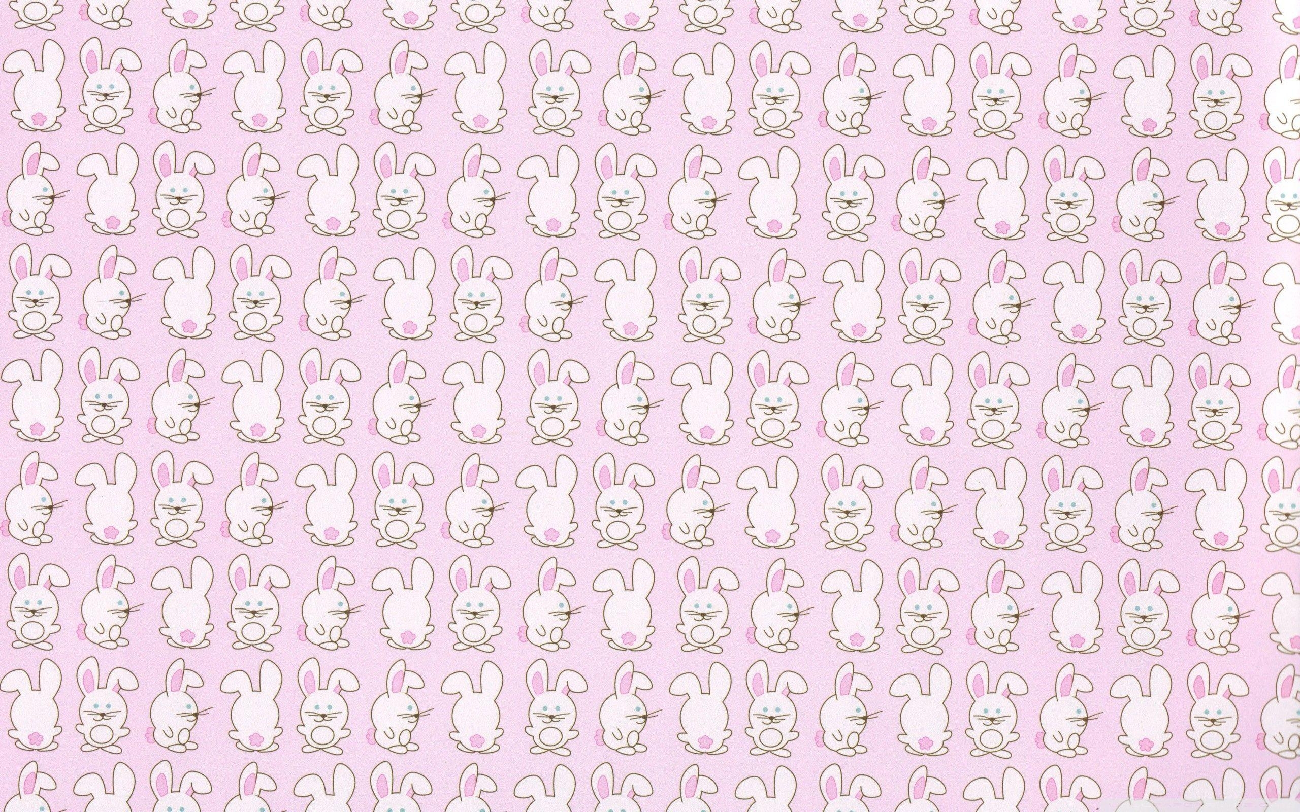 2560x1600 Bunny Pattern Wallpaper Free Bunny Pattern Background, Desktop