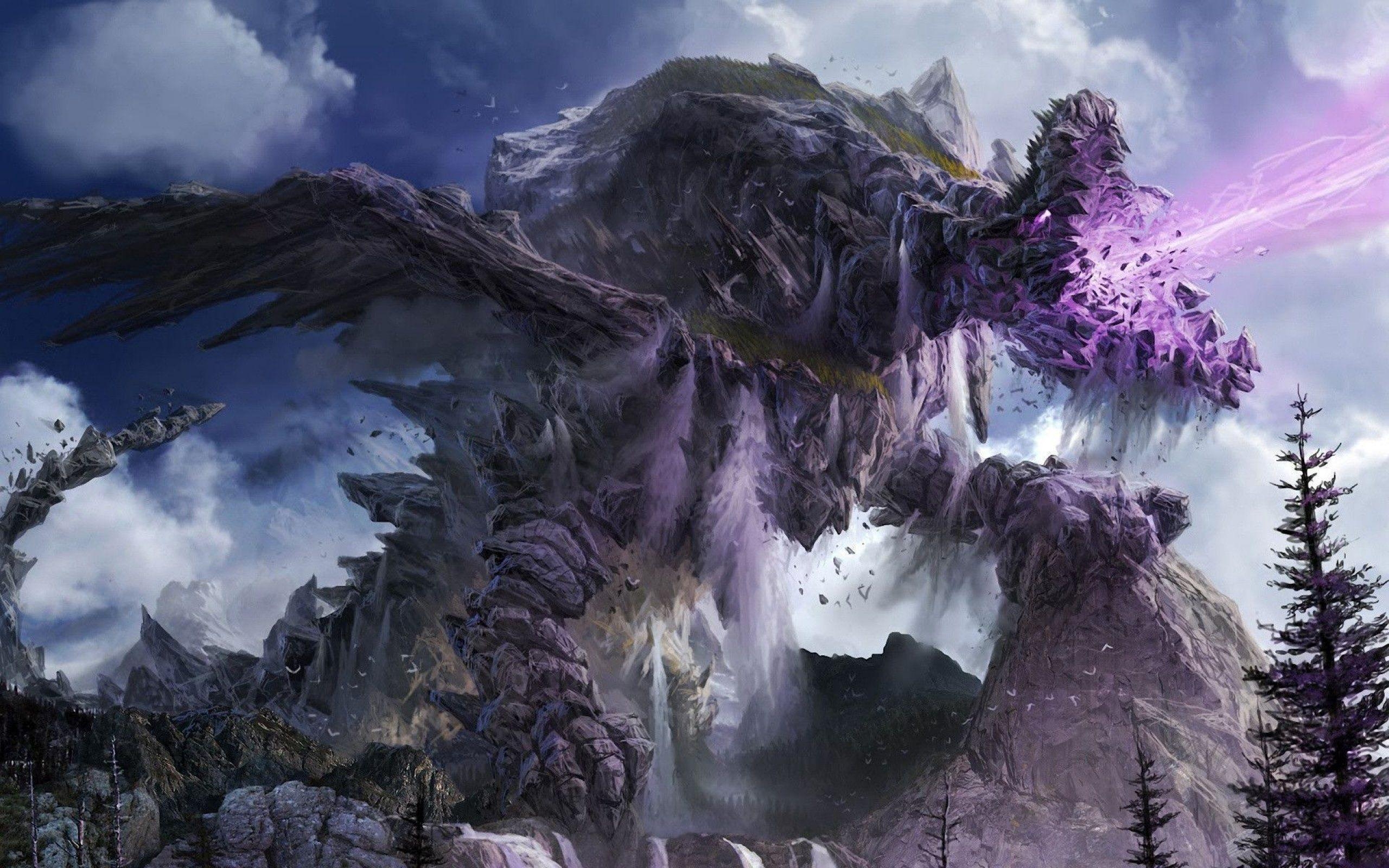 2560x1600 Purple Dragon Photo Free Download, Desktop