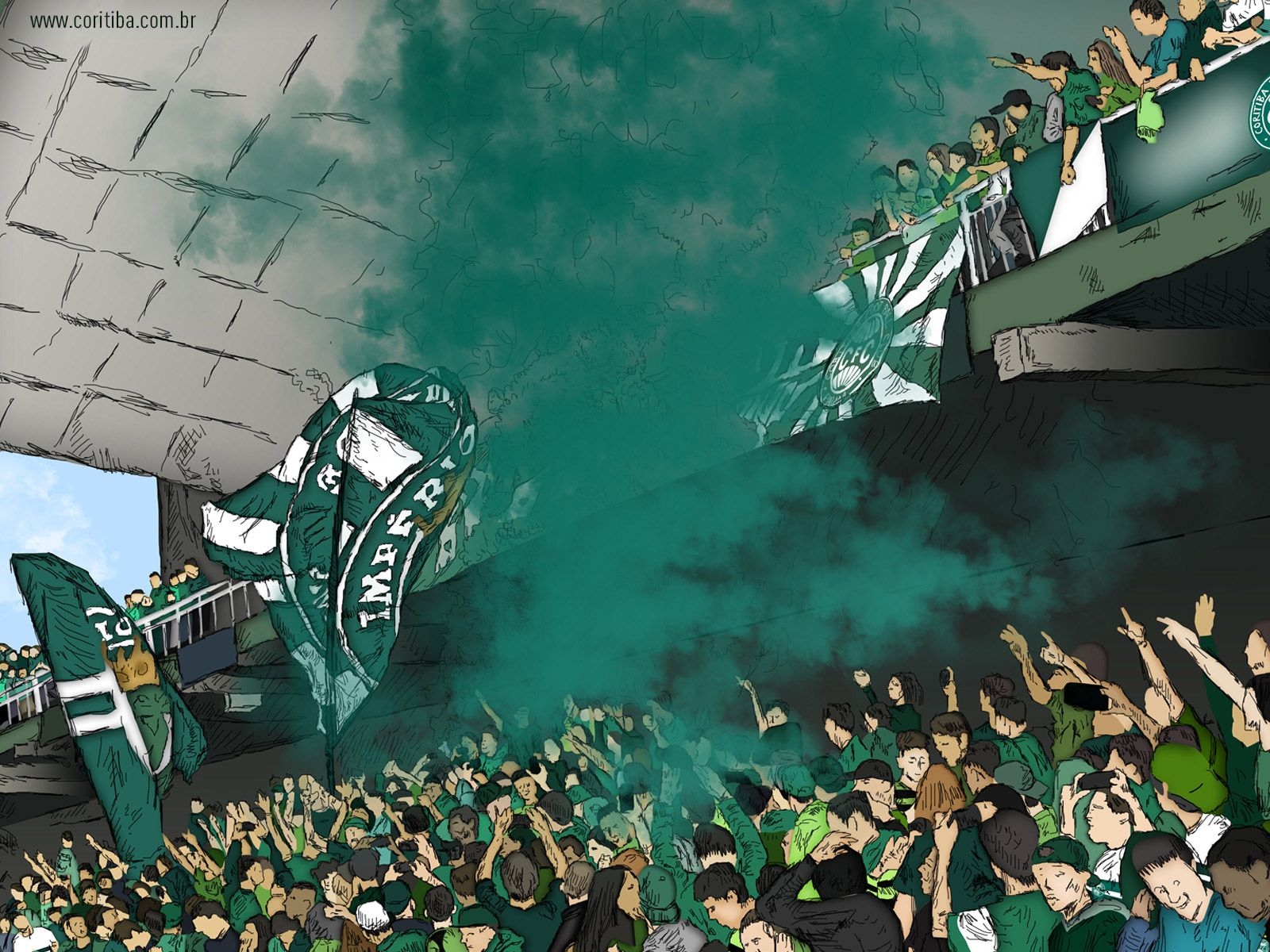 1600x1200 Coritiba Foot Ball Club, Desktop