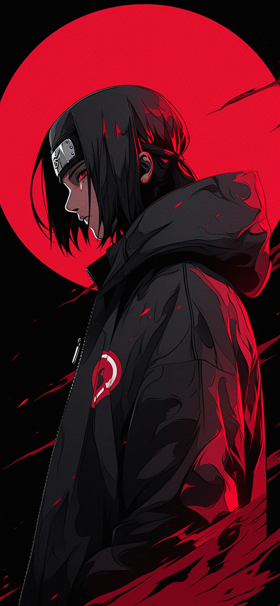 1190x2560 Naruto Itachi Hypebeast Black Wallpaper Anime Wallpaper, Phone