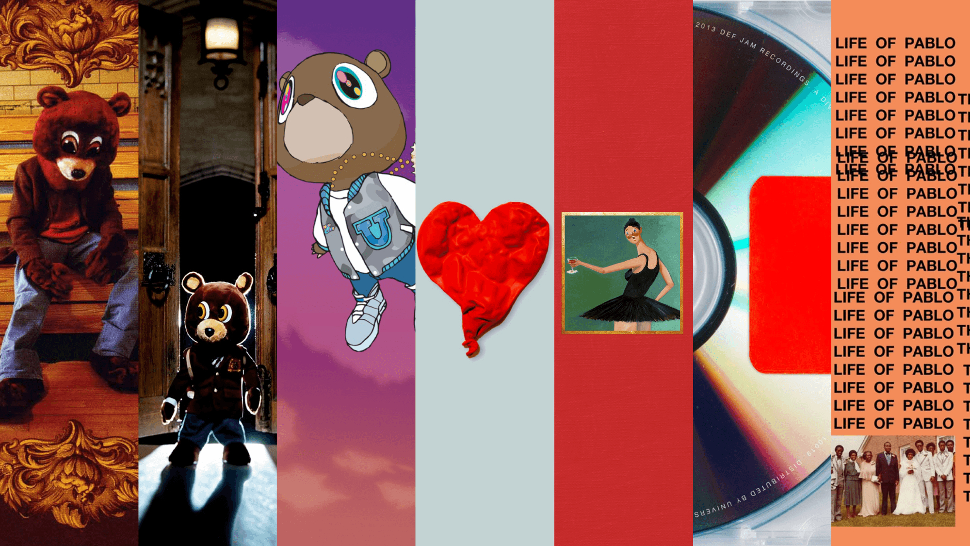 2000x1130 Kanye West Wallpaper HD West Albums, HD Wallpaper, Desktop