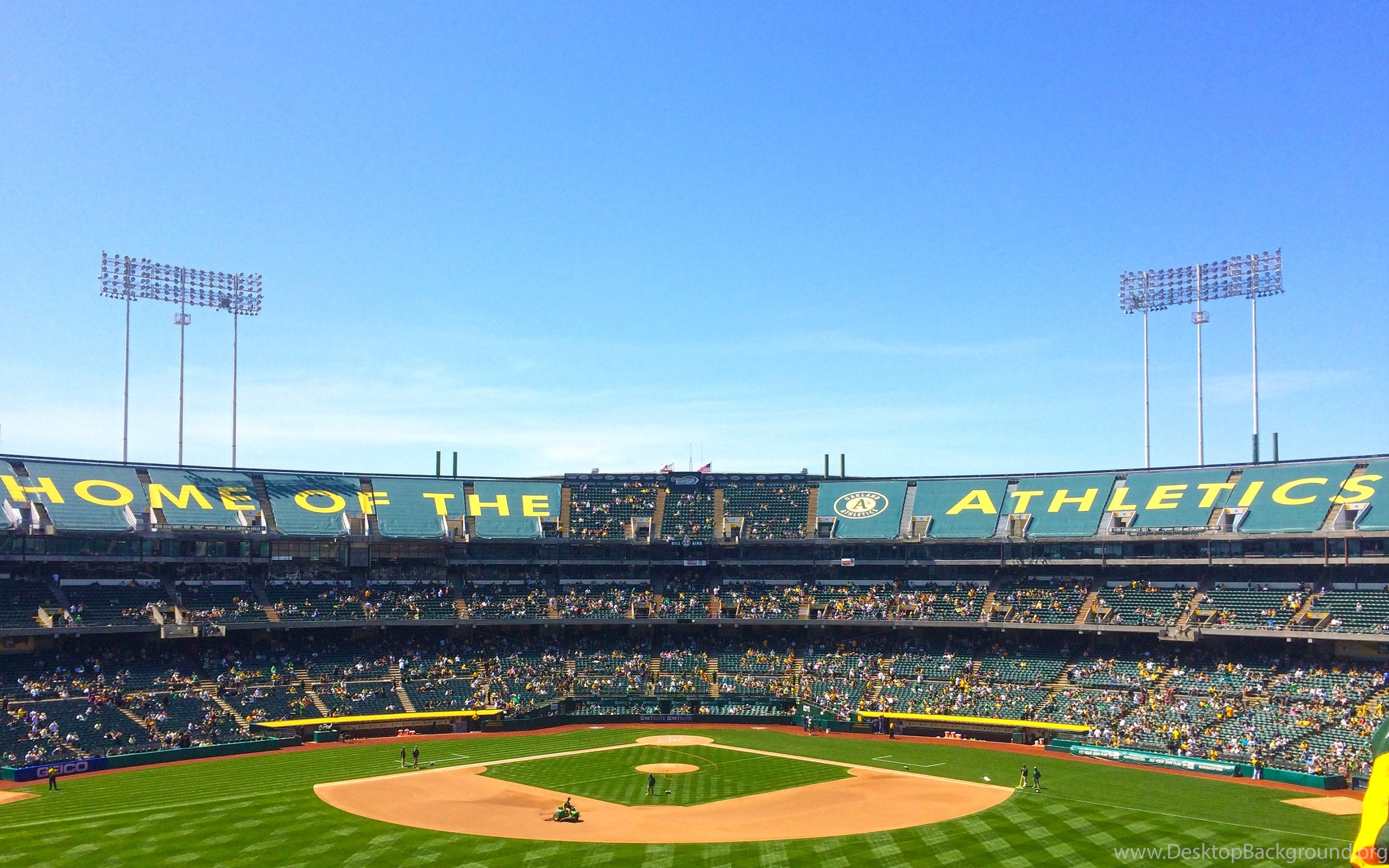 2880x1800 Oakland Athletics Ballpark Wallpaper Desktop Background, Desktop