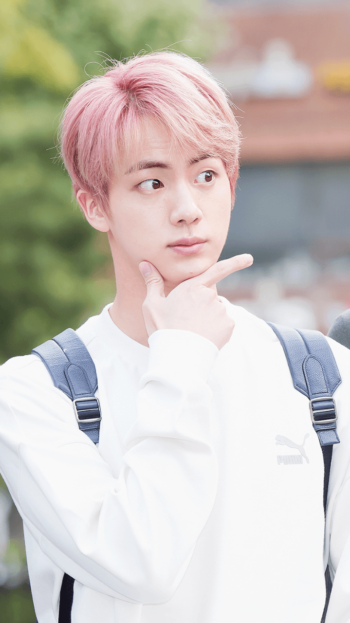 720x1280 Bangtan Wallpaper.tumblr.com, Pink Haired Jin Wallpaper, Phone