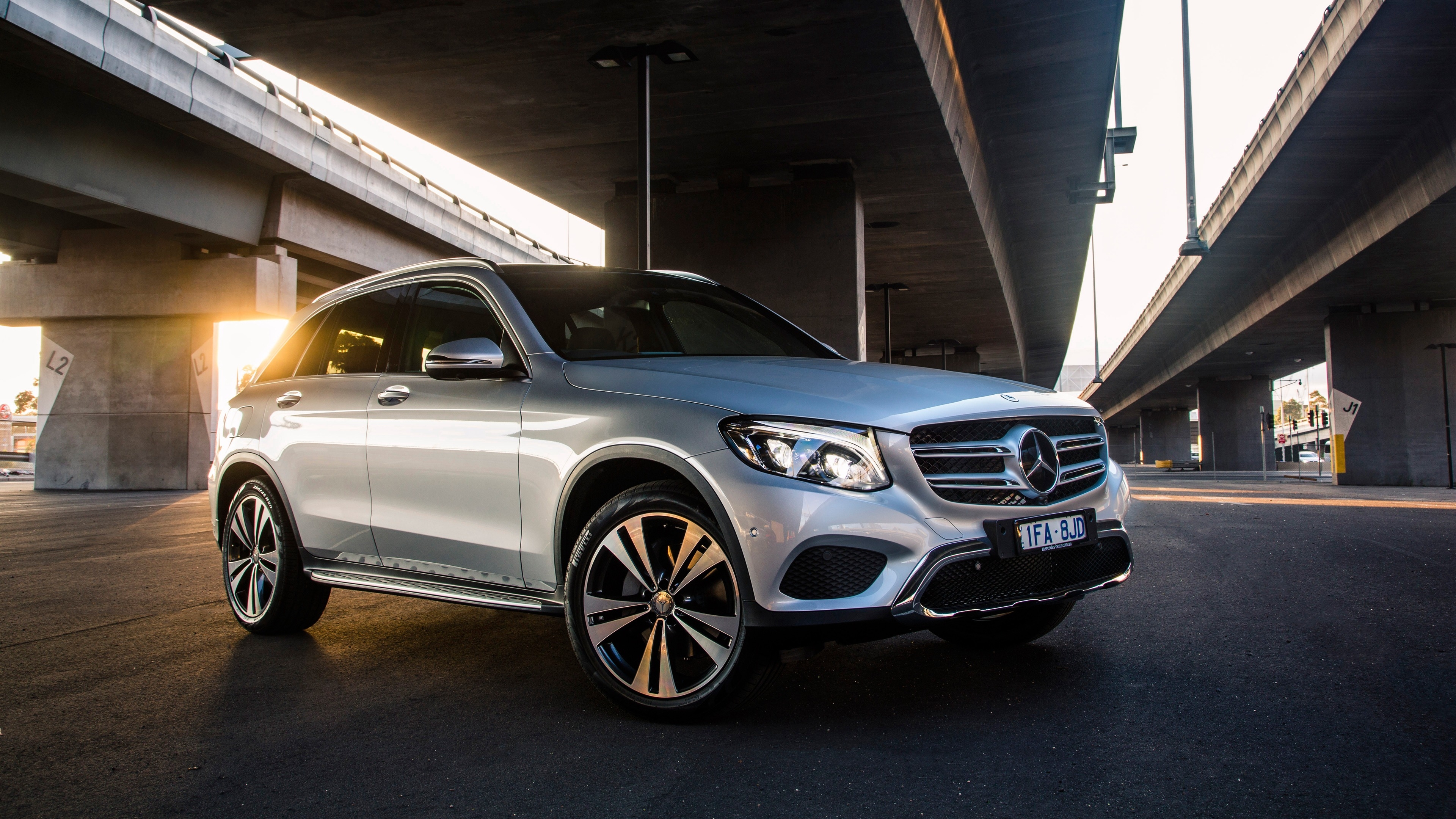 3840x2160 Download Wallpaper  Mercedes Benz, Glc Class, X Side, Desktop