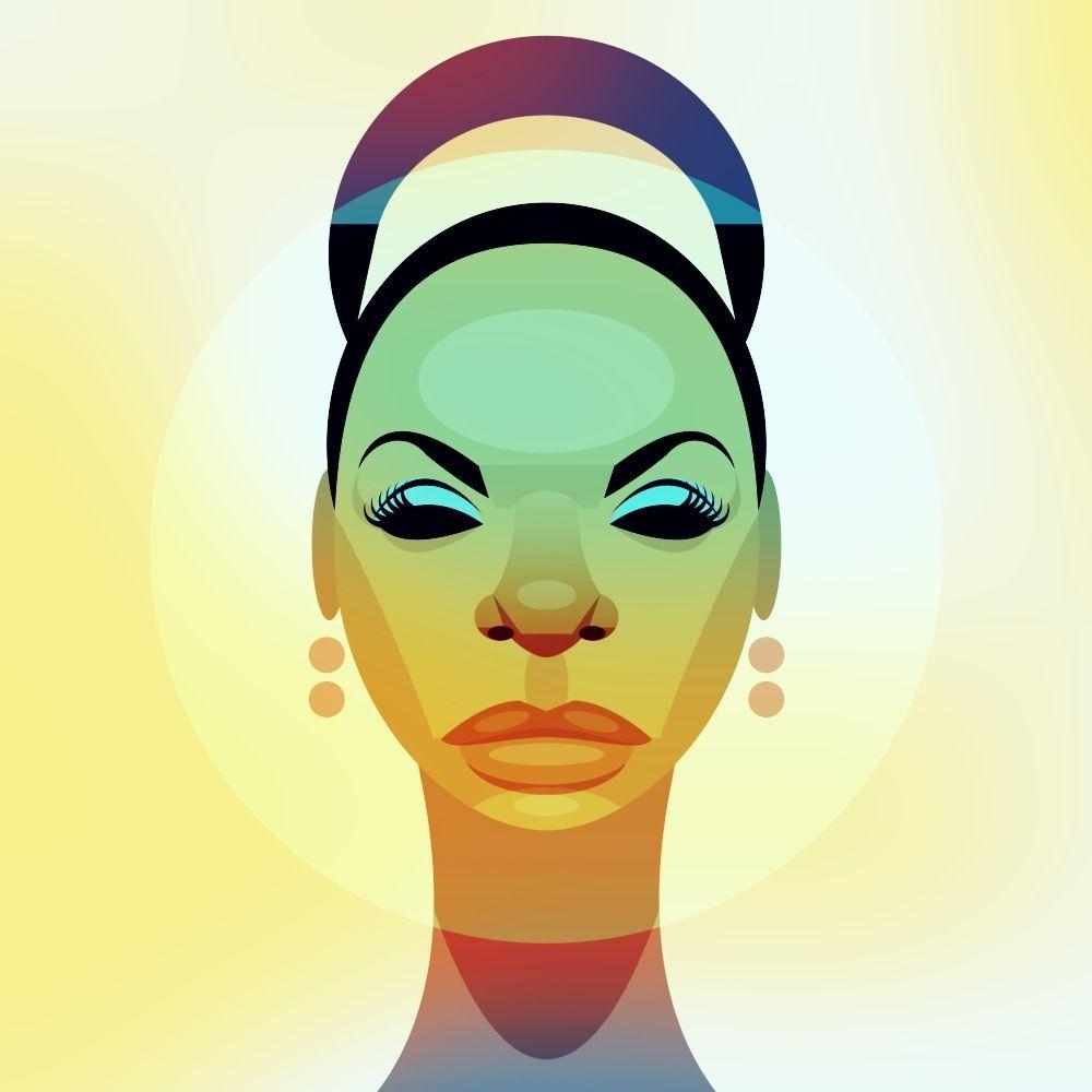 1000x1000 Best HD Nina Simone Wallpaper, Phone