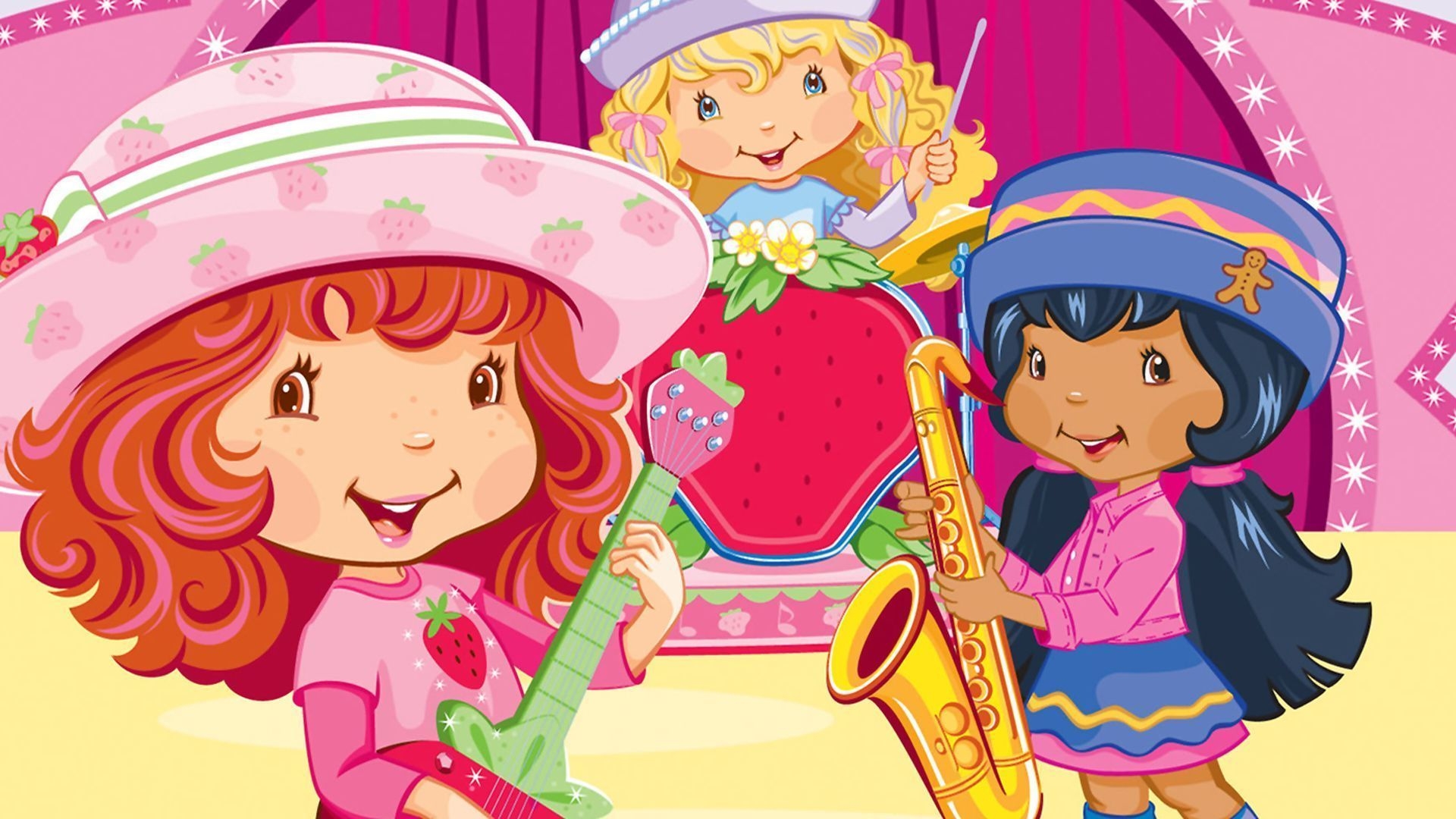 1920x1080 HD Strawberry Shortcake Wallpaper, Desktop