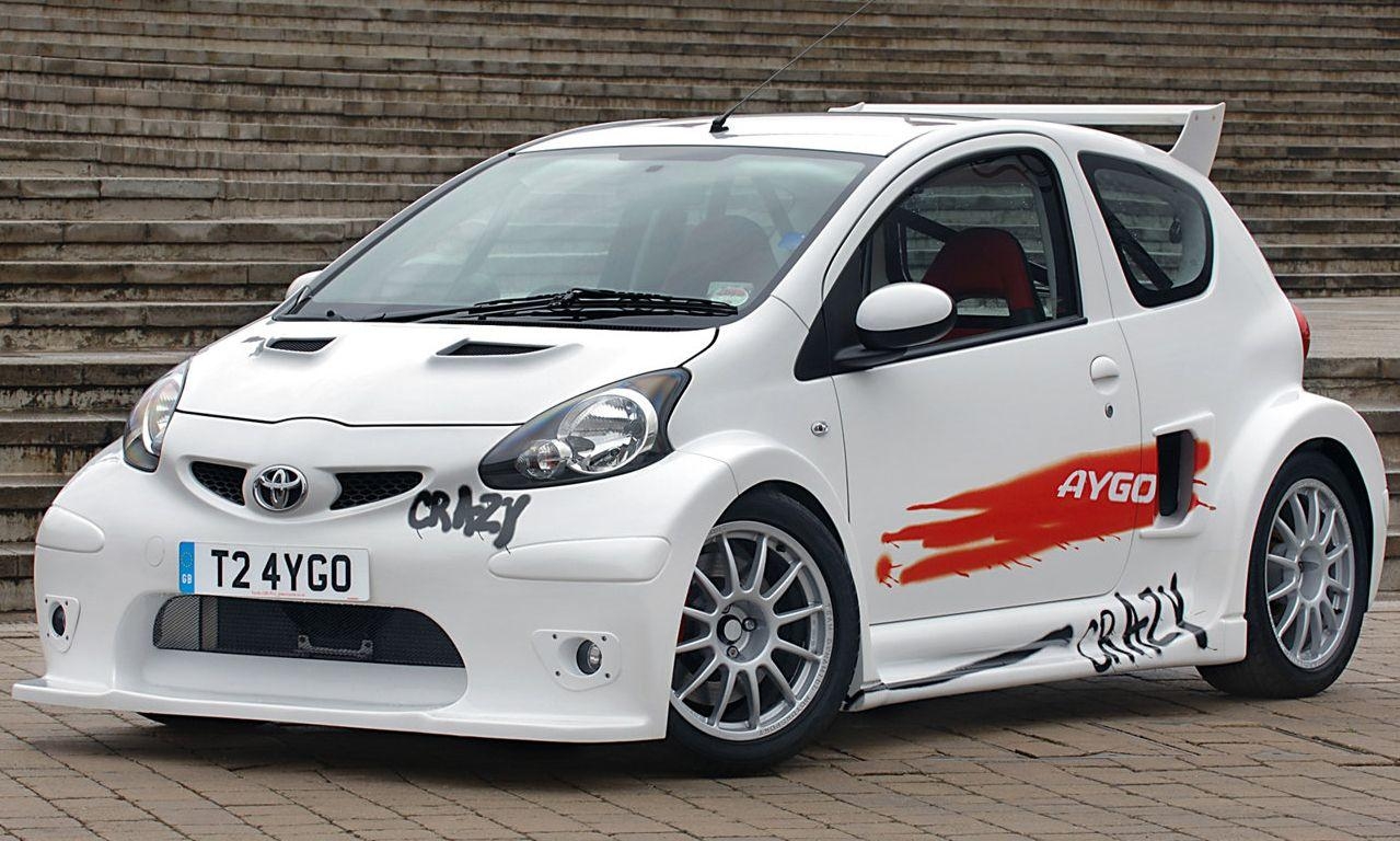 1280x770 Exotic Sport Cars: Toyota Aygo In The Picture, Desktop