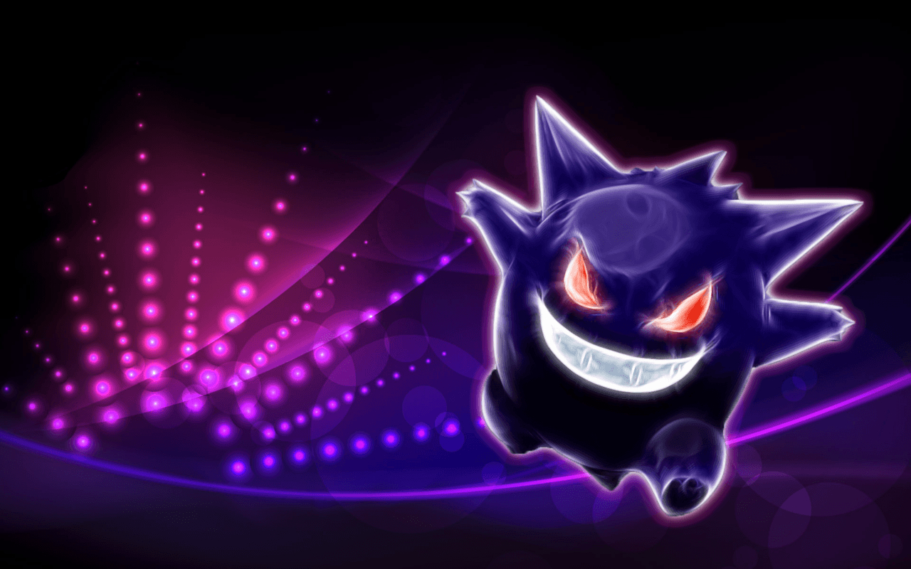 1280x800 Gengar Wallpaper, HD Quality Cover, Desktop